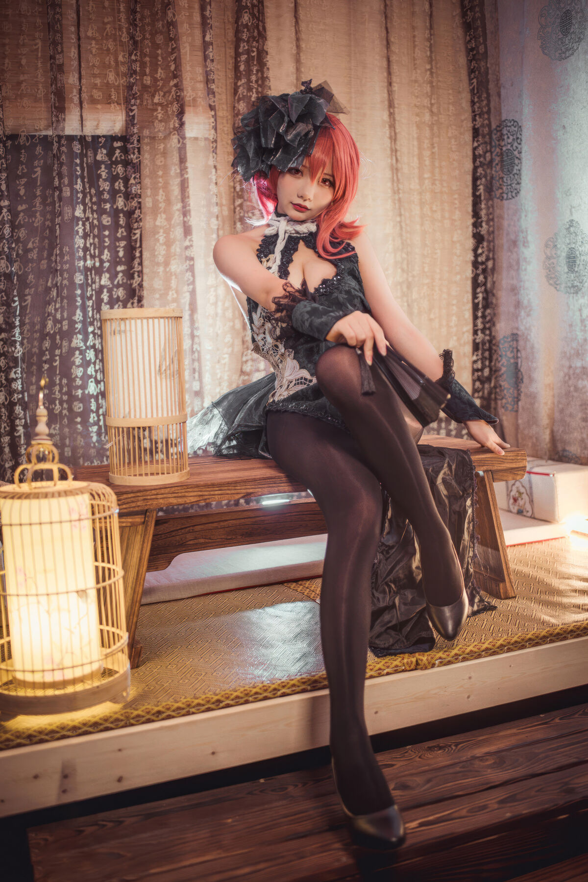 Is Coser@ a Bear - Blue Route Black Prince Cheongsam (20P) Is Coser@ a Bear - Blue Route Black Prince Cheongsam (20P)