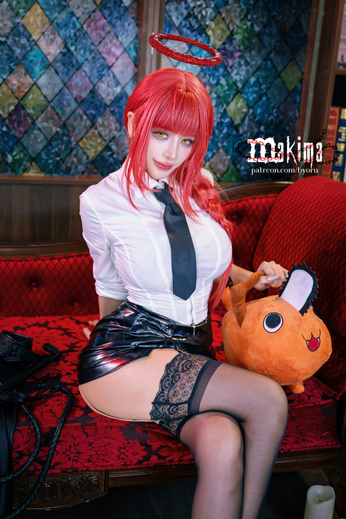 Coser@Byoru - Makima-HD And Chainsaw Man Makima (64P - 35V) Coser@Byoru - Makima-HD And Chainsaw Man Makima (64P - 35V)