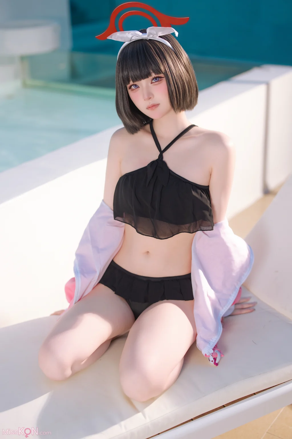 Coser@ Yuyu: Azure Archive Jingshan Pure White Swimsuit (30 photos) Coser@ Yuyu: Azure Archive Jingshan Pure White Swimsuit (30 photos)