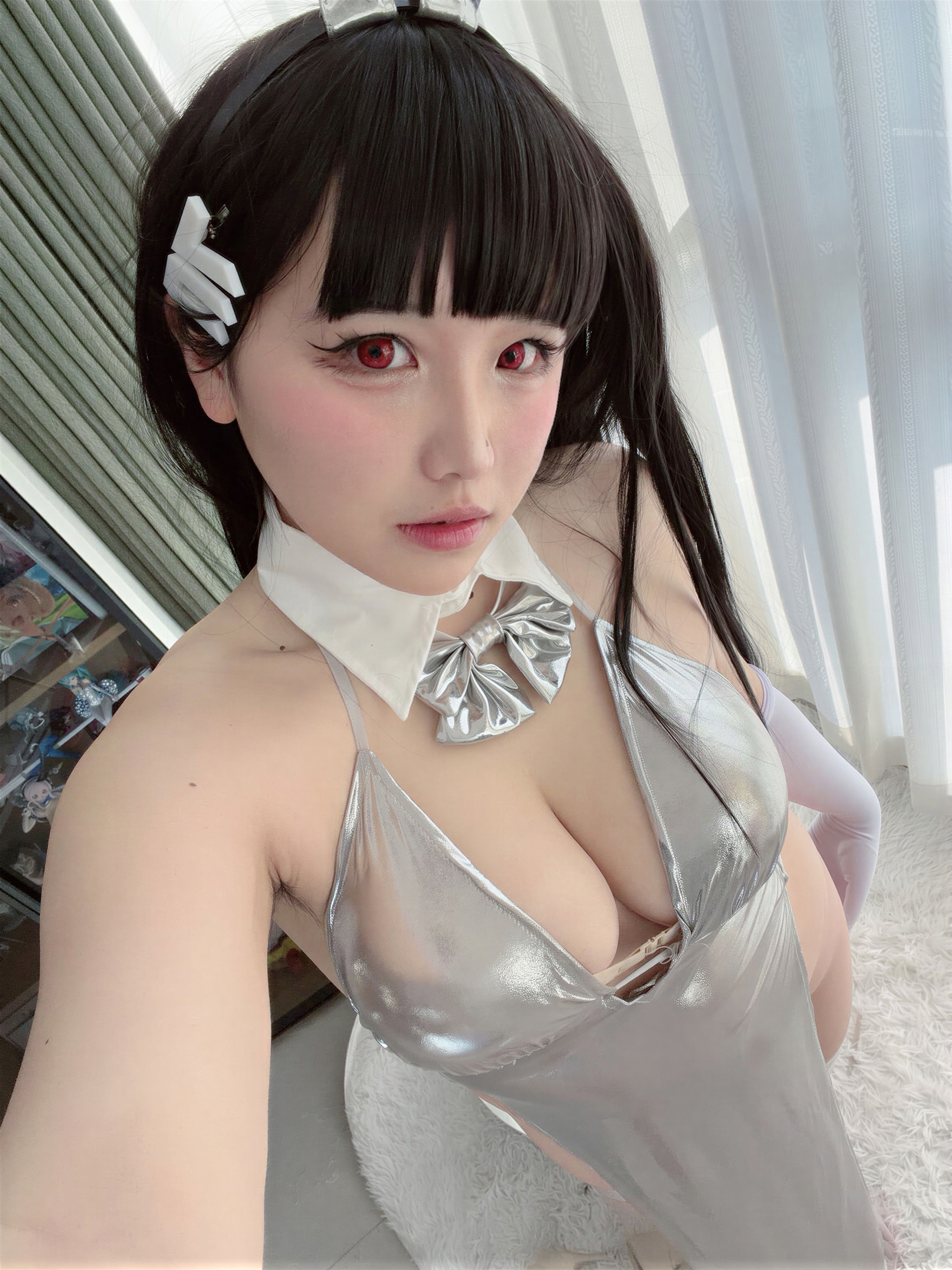 A Ban is very happy today - Blue Archive Tiaoyue Rion Silver Long Dress A Ban is very happy today - Blue Archive Tiaoyue Rion Silver Long Dress
