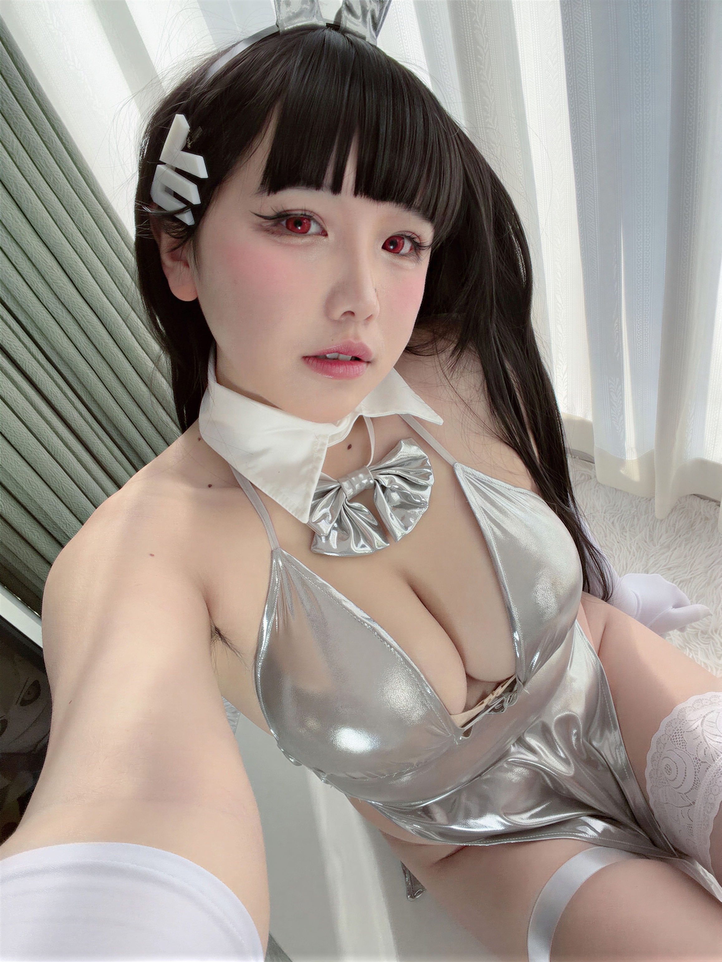 A Ban is very happy today - Blue Archive Tiaoyue Rion Silver Long Dress A Ban is very happy today - Blue Archive Tiaoyue Rion Silver Long Dress