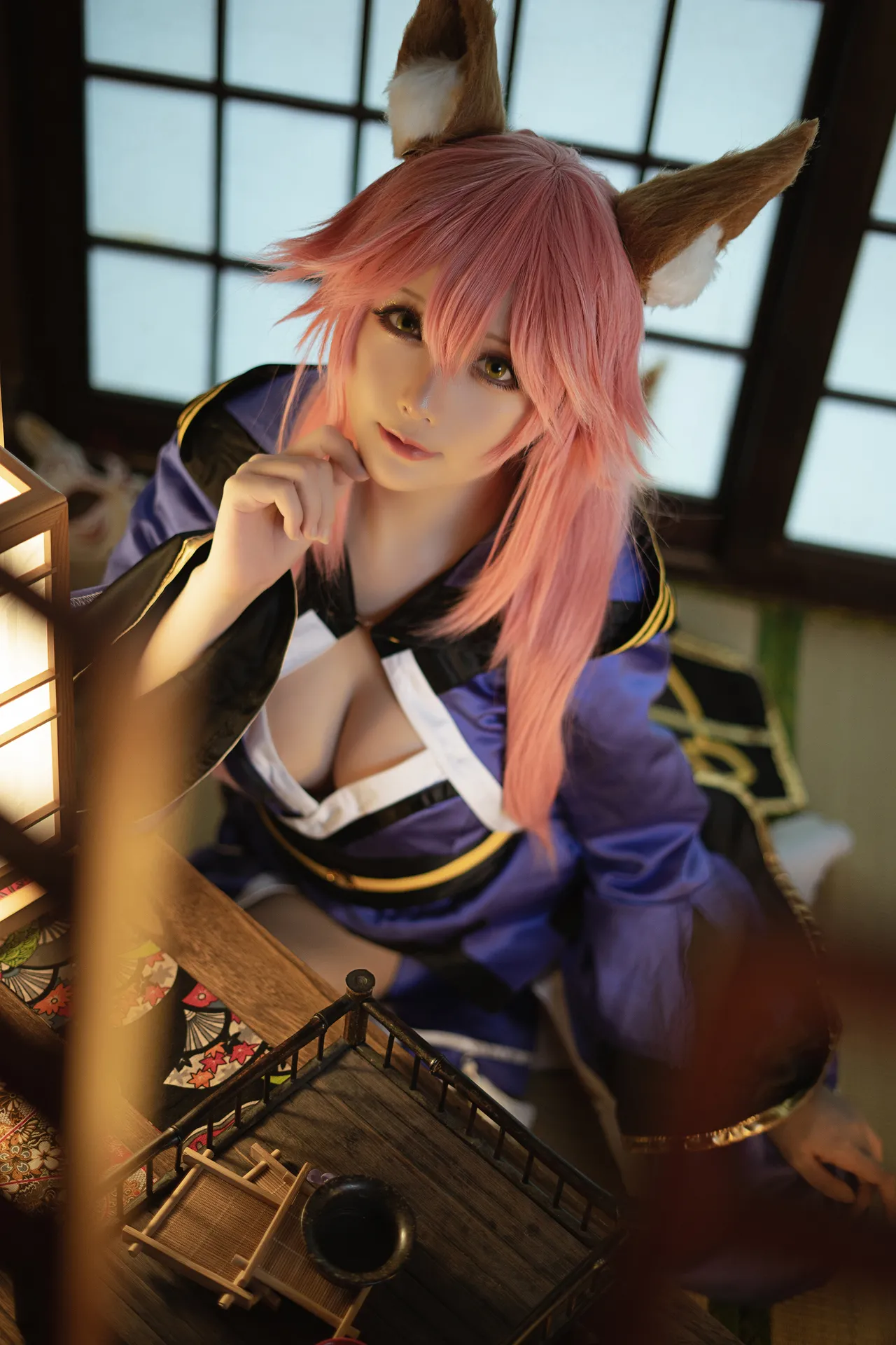 In front of Tamamo In front of Tamamo