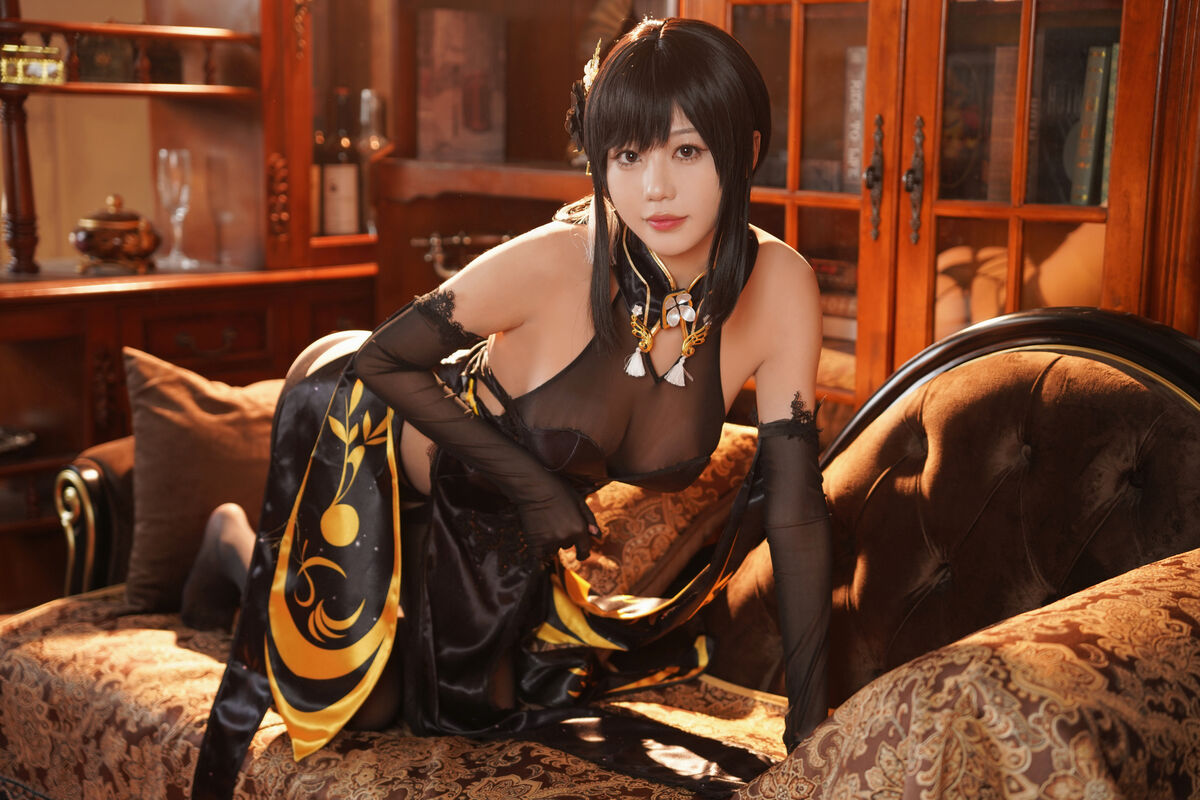 Coser@ Wuyingmeow Meow Ghost - Zhenhai Black Qipao Part01 (67P - 4V) Coser@ Wuyingmeow Meow Ghost - Zhenhai Black Qipao Part01 (67P - 4V)