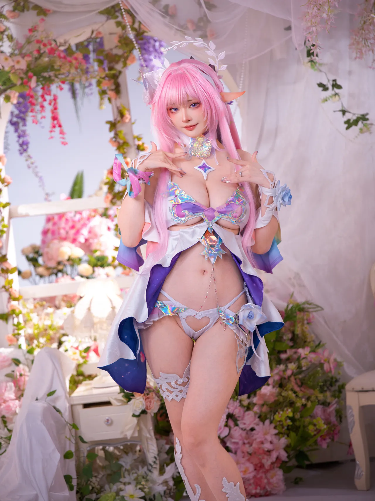 【EX Machi Cosplay】キュレネ 水着❤️Swimsuit Cyrene ❤️ 【EX Machi Cosplay】キュレネ 水着❤️Swimsuit Cyrene ❤️