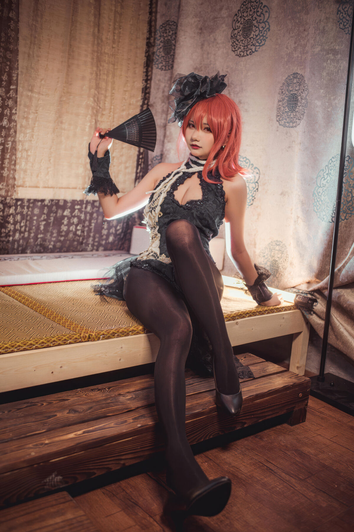 Is Coser@ a Bear - Blue Route Black Prince Cheongsam (20P) Is Coser@ a Bear - Blue Route Black Prince Cheongsam (20P)