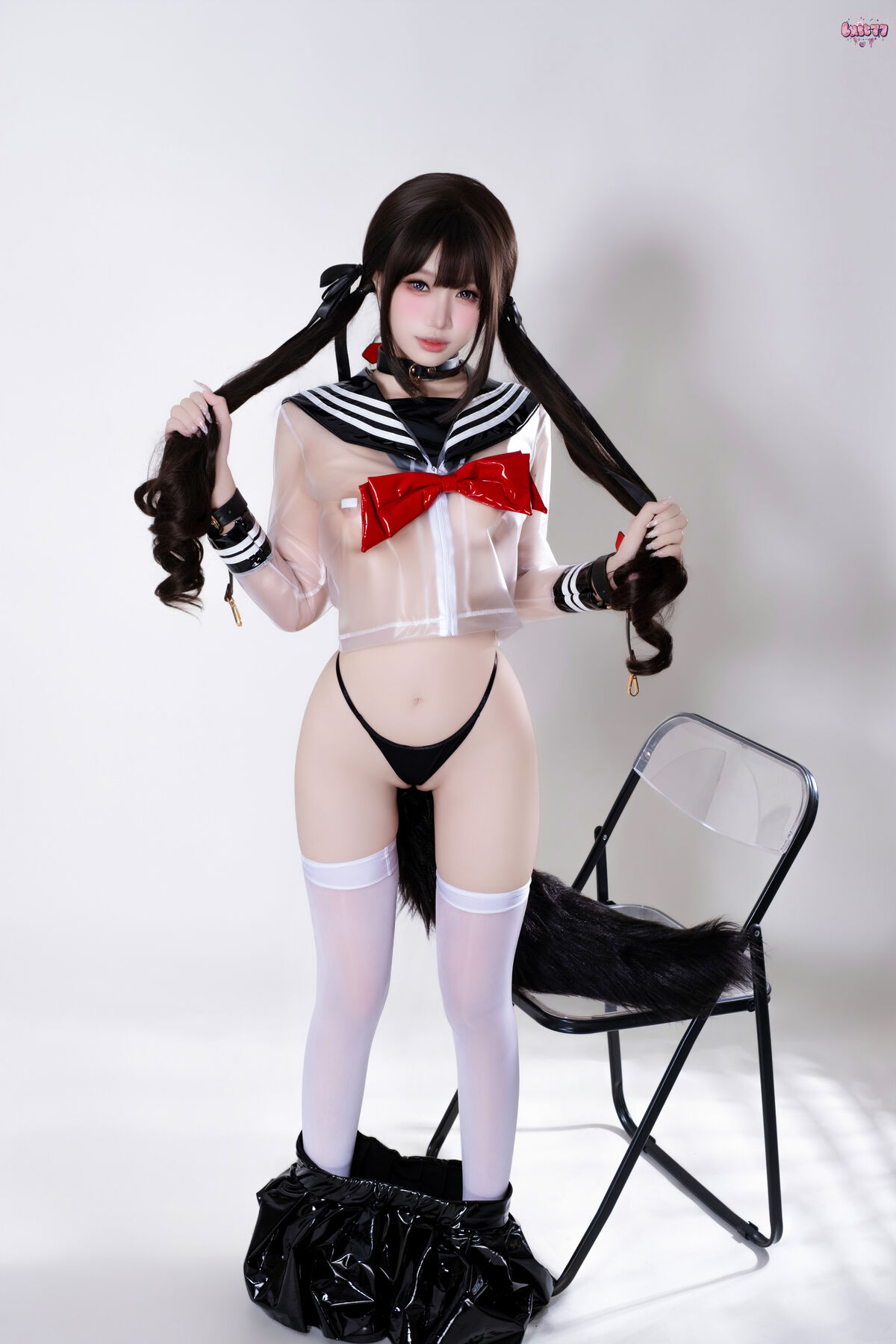 Coser@柒柒要乖哦 - 兽尾透明JK Part02 (57P) Coser@柒柒要乖哦 - 兽尾透明JK Part02 (57P)