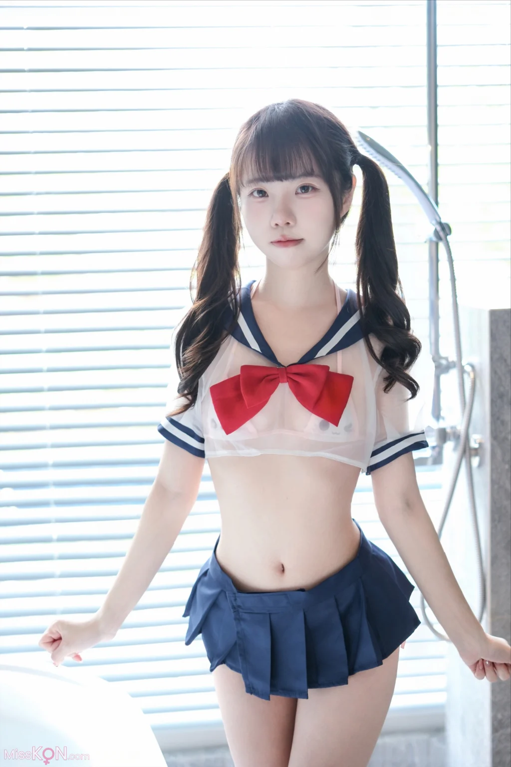 Coser@ Coco Little White Rabbit: Transparent School Uniform (64 photos) Coser@ Coco Little White Rabbit: Transparent School Uniform (64 photos)