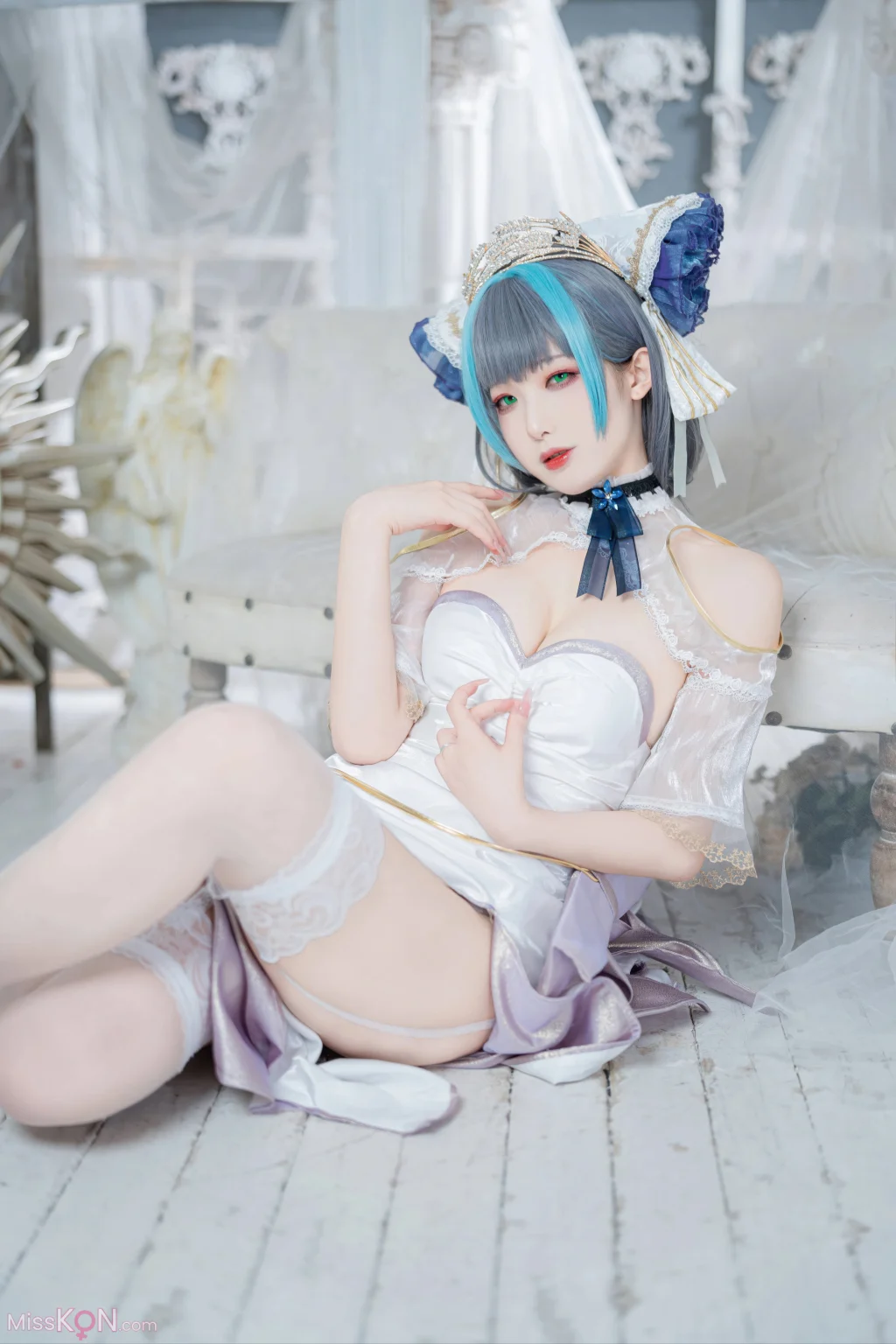 Coser@ Frontier V: Azur Lane Cheshire Oath Dress (18 photos) Coser@ Frontier V: Azur Lane Cheshire Oath Dress (18 photos)
