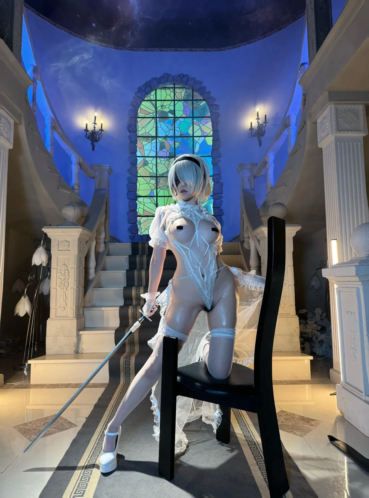 Akao Kaori - 2B White Bride Akao Kaori - 2B White Bride