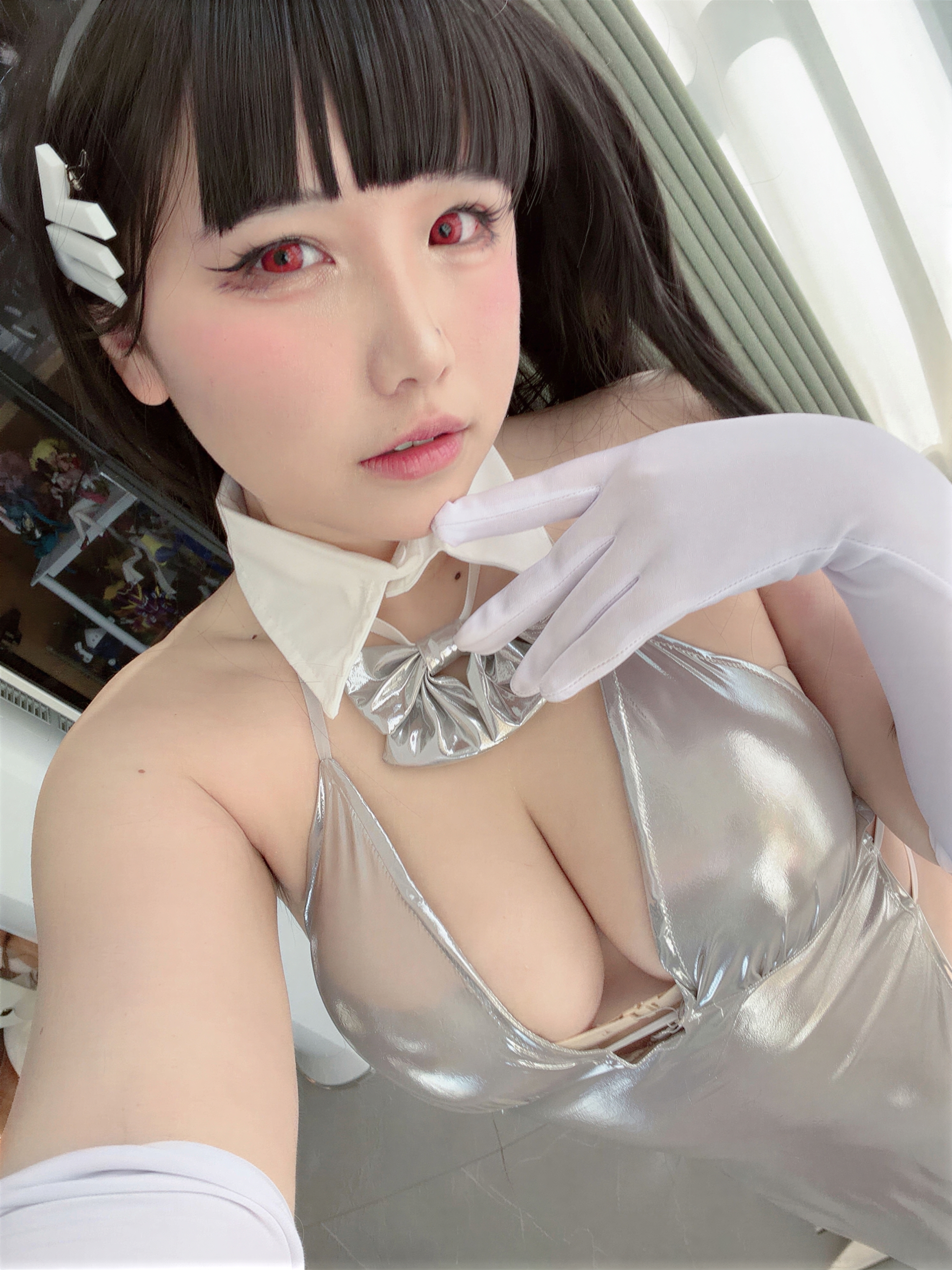 A Ban is very happy today - Blue Archive Tiaoyue Rion Silver Long Dress A Ban is very happy today - Blue Archive Tiaoyue Rion Silver Long Dress