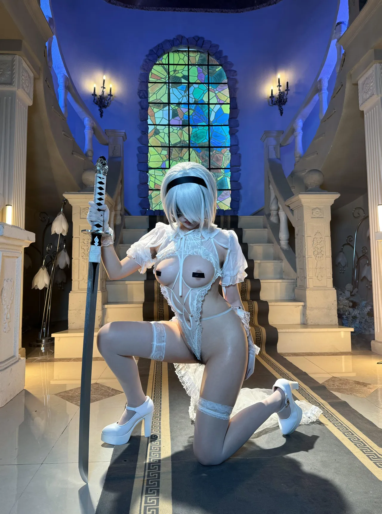 Akao Kaori - 2B White Bride Akao Kaori - 2B White Bride
