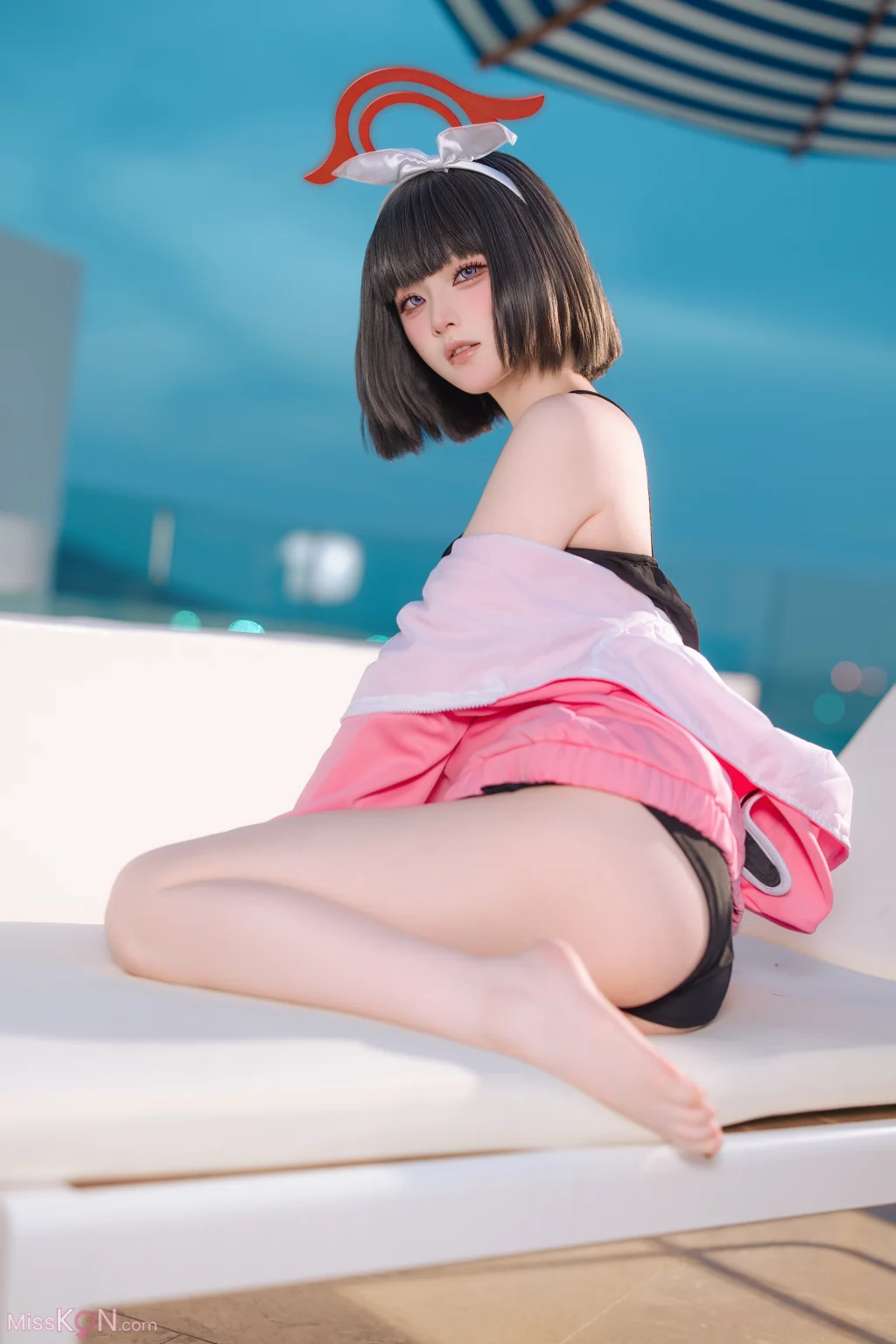 Coser@ Yuyu: Azure Archive Jingshan Pure White Swimsuit (30 photos) Coser@ Yuyu: Azure Archive Jingshan Pure White Swimsuit (30 photos)