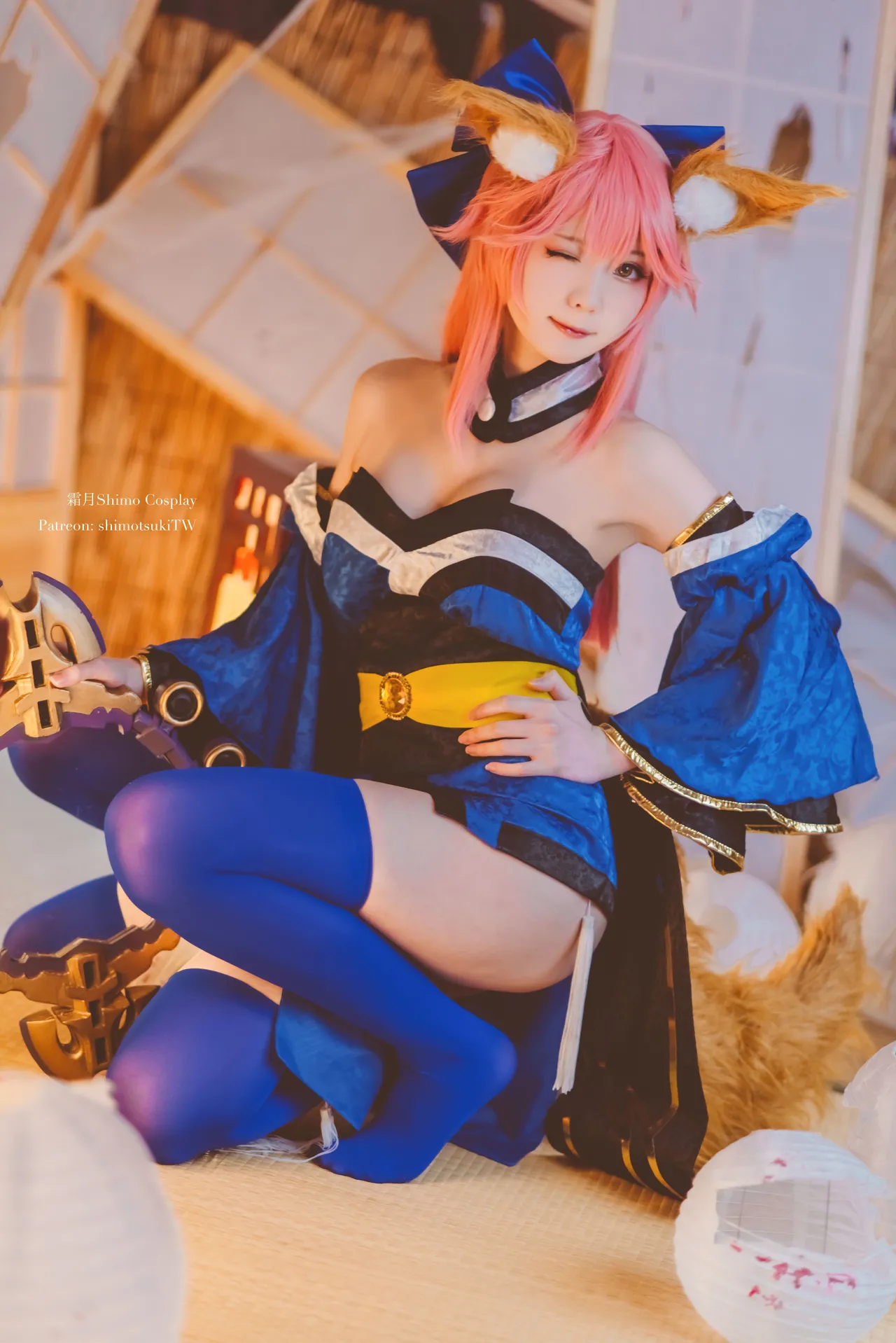 In front of Tamamo In front of Tamamo