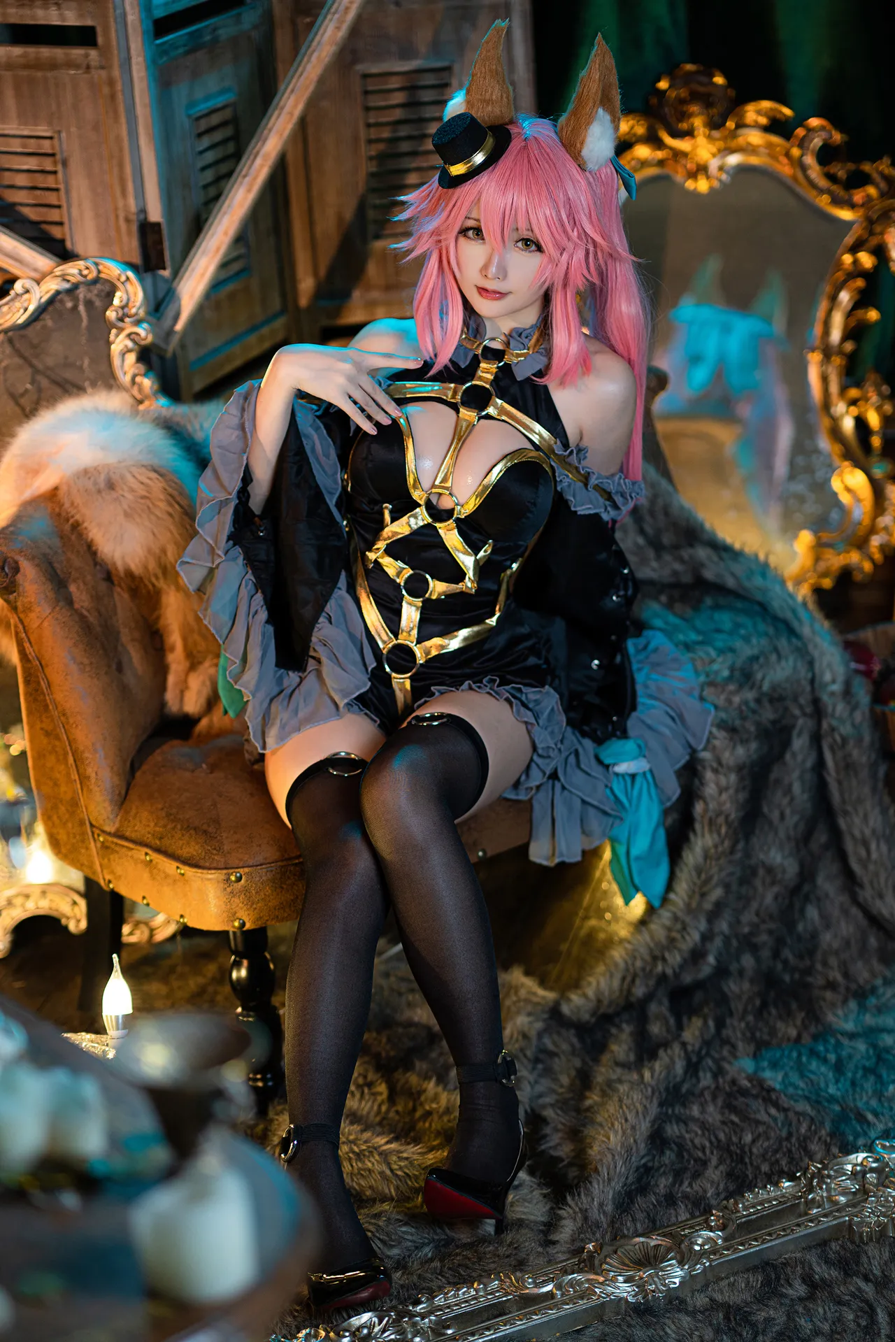 In front of Tamamo In front of Tamamo
