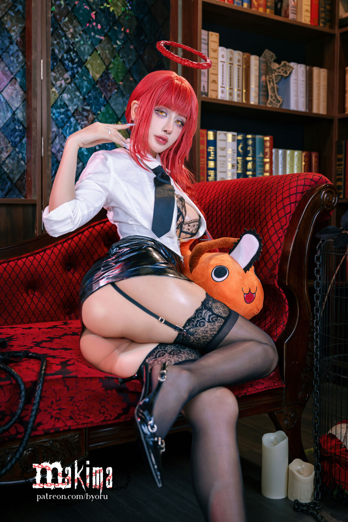 Coser@Byoru - Makima-HD And Chainsaw Man Makima (64P - 35V) Coser@Byoru - Makima-HD And Chainsaw Man Makima (64P - 35V)