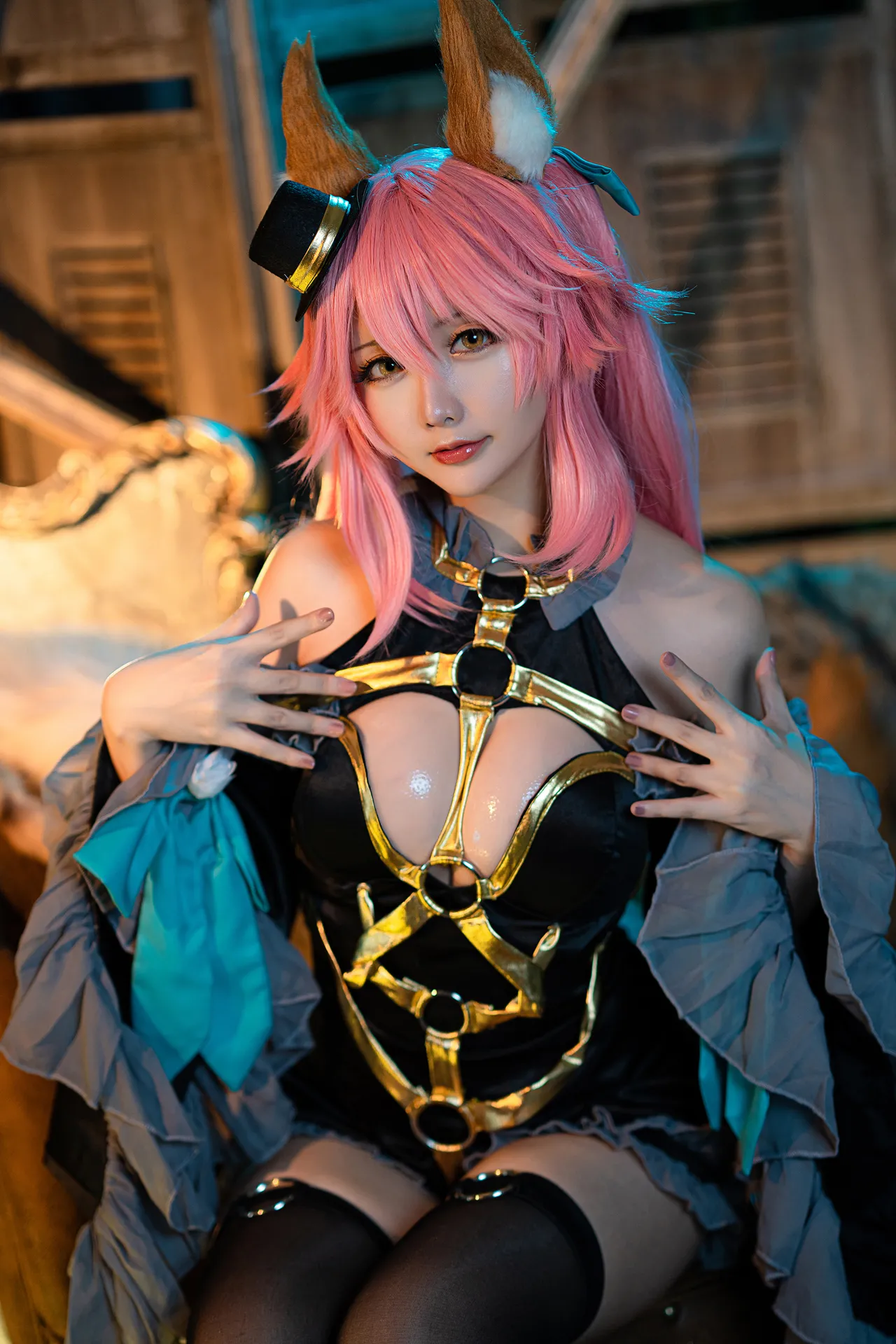 In front of Tamamo In front of Tamamo