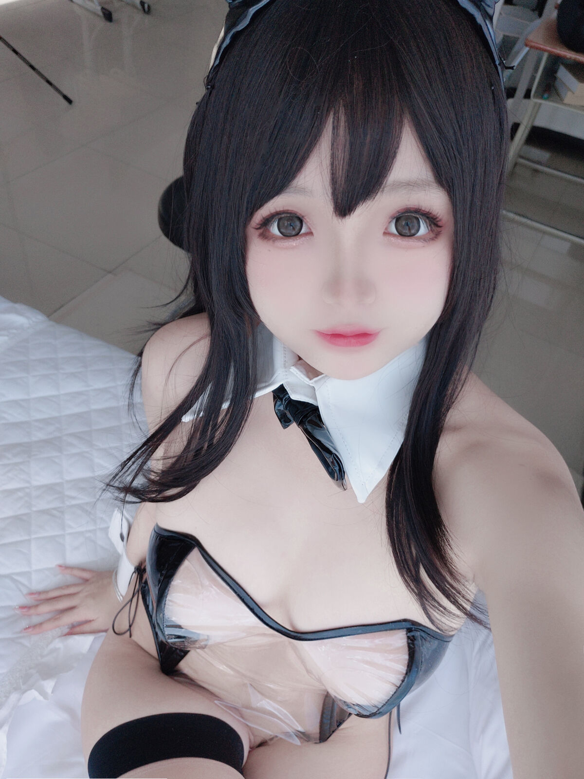 Coser@ Rinaijiao - Transparent Bunny Girl Selfie (41P) Coser@ Rinaijiao - Transparent Bunny Girl Selfie (41P)