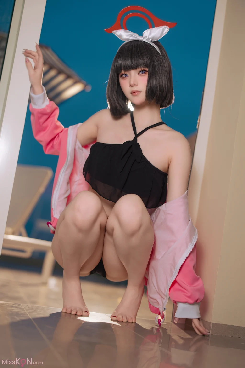 Coser@ Yuyu: Azure Archive Jingshan Pure White Swimsuit (30 photos) Coser@ Yuyu: Azure Archive Jingshan Pure White Swimsuit (30 photos)