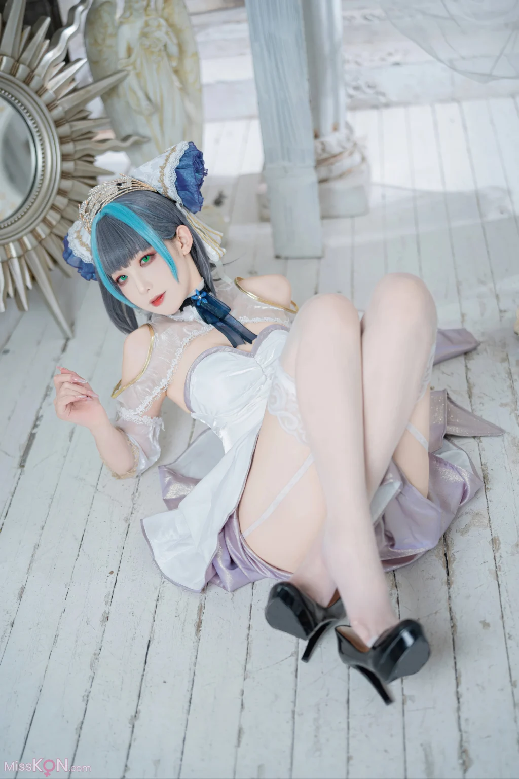 Coser@ Frontier V: Azur Lane Cheshire Oath Dress (18 photos) Coser@ Frontier V: Azur Lane Cheshire Oath Dress (18 photos)