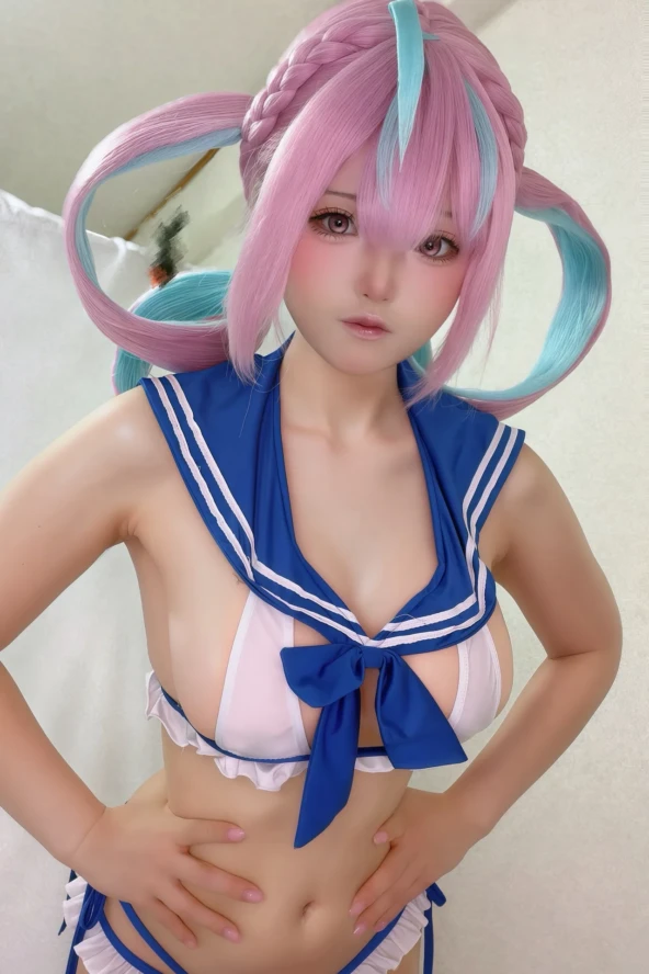 初音ひとり - Aqua swimsuit 1 1 初音ひとり - Aqua swimsuit 1