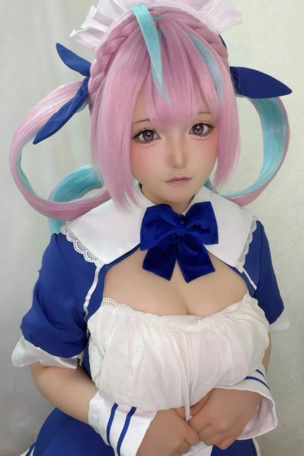 Hatsune Hitori - Aqua 8 Hatsune Hitori - Aqua