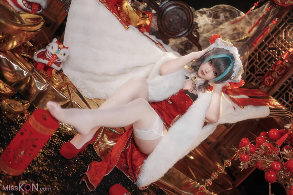 Coser@Bangni Bonnie: Azur Lane Cheshire New Year Cheongsam (81 photos + 8 videos) Coser@Bangni Bonnie: Azur Lane Cheshire New Year Cheongsam (81 photos + 8 videos)
