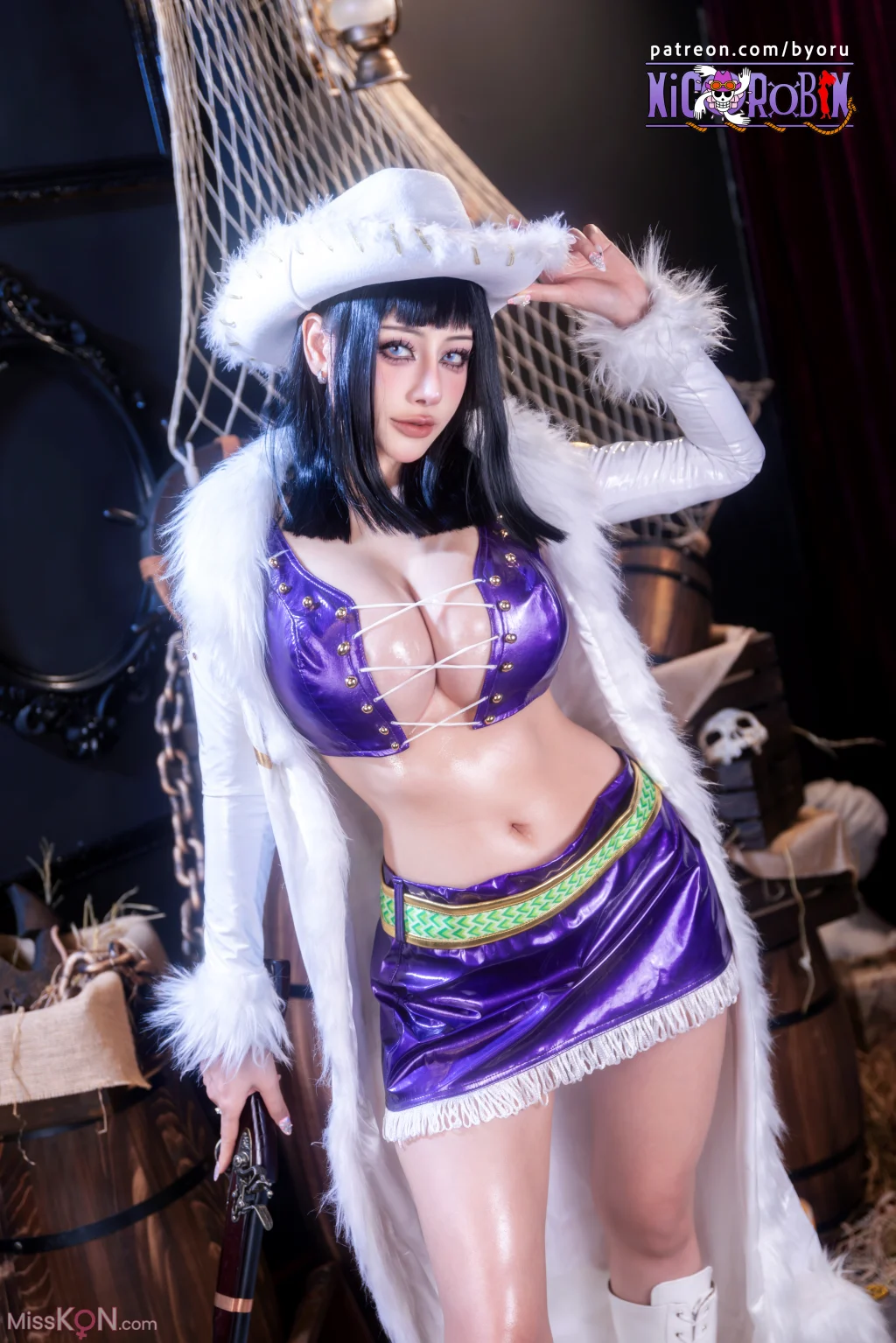 Coser@Byoru: 海贼王 妮可·罗宾 (83 photos + 30 videos) Coser@Byoru: 海贼王 妮可·罗宾 (83 photos + 30 videos)