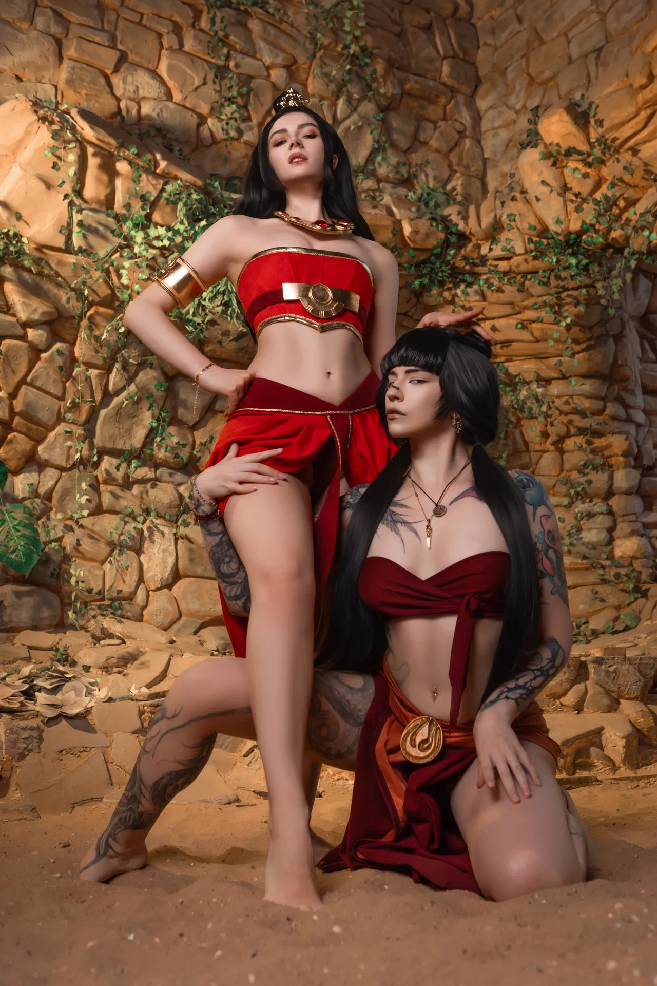 Mik Allen, Alcoholy & Bakafuwa - Azula, Mai & Ty Lee Mik Allen, Alcoholy & Bakafuwa - Azula, Mai & Ty Lee