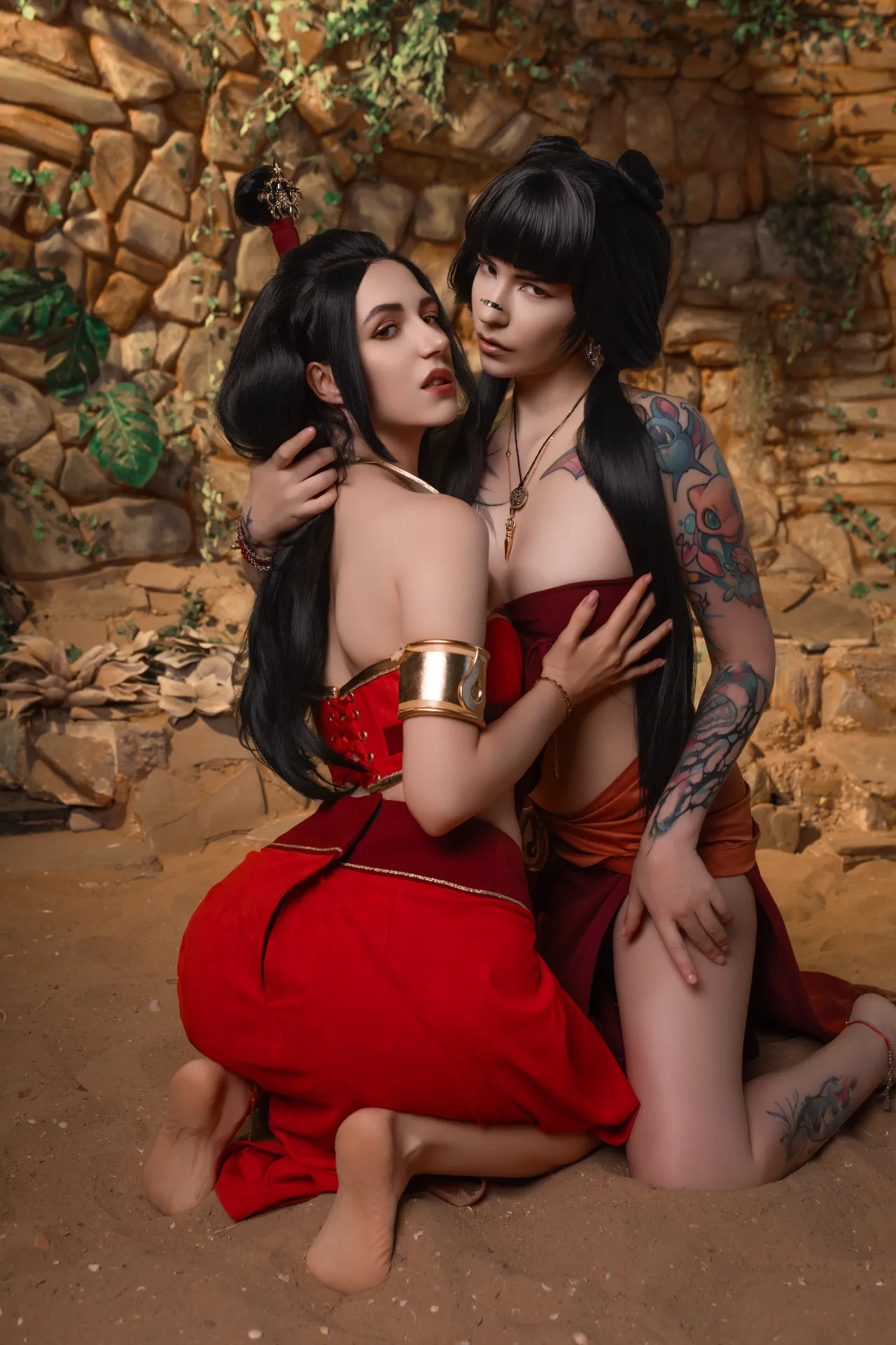 Mik Allen, Alcoholy & Bakafuwa - Azula, Mai & Ty Lee Mik Allen, Alcoholy & Bakafuwa - Azula, Mai & Ty Lee