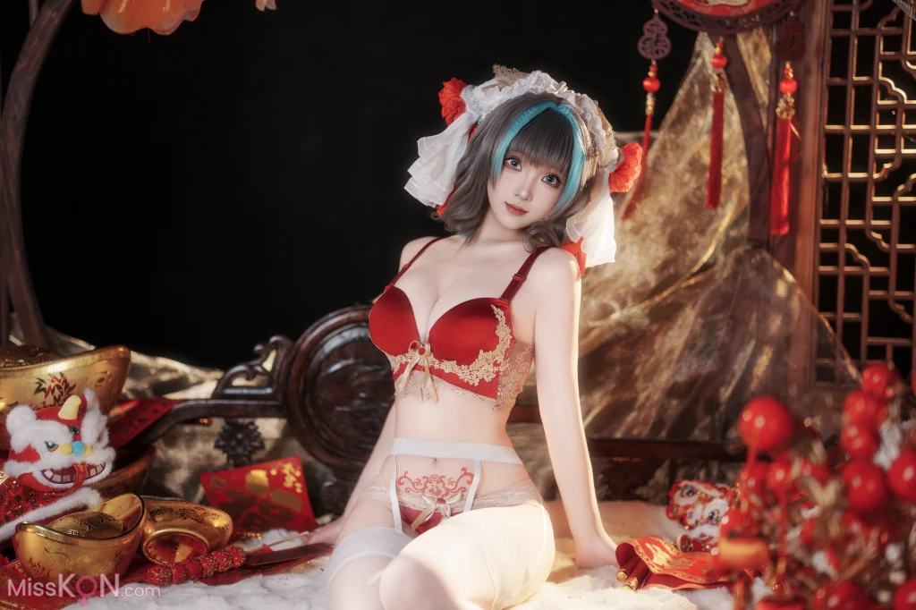 Coser@Bangni Bonnie: Azur Lane Cheshire New Year Cheongsam (81 photos + 8 videos) Coser@Bangni Bonnie: Azur Lane Cheshire New Year Cheongsam (81 photos + 8 videos)