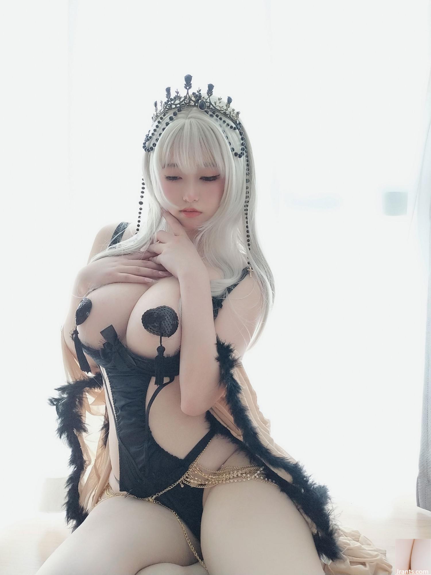 (Coser) 女主K – 黑雙子 (67P) (Coser) 女主K – 黑雙子 (67P)
