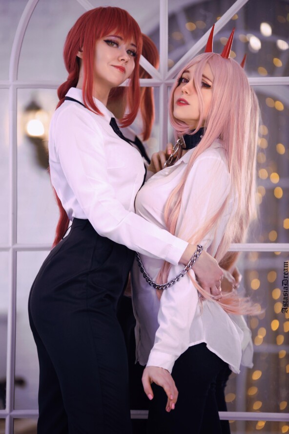 Power and Makima by Astasiadream and Pepper_cos 6 Power and Makima by Astasiadream and Pepper_cos