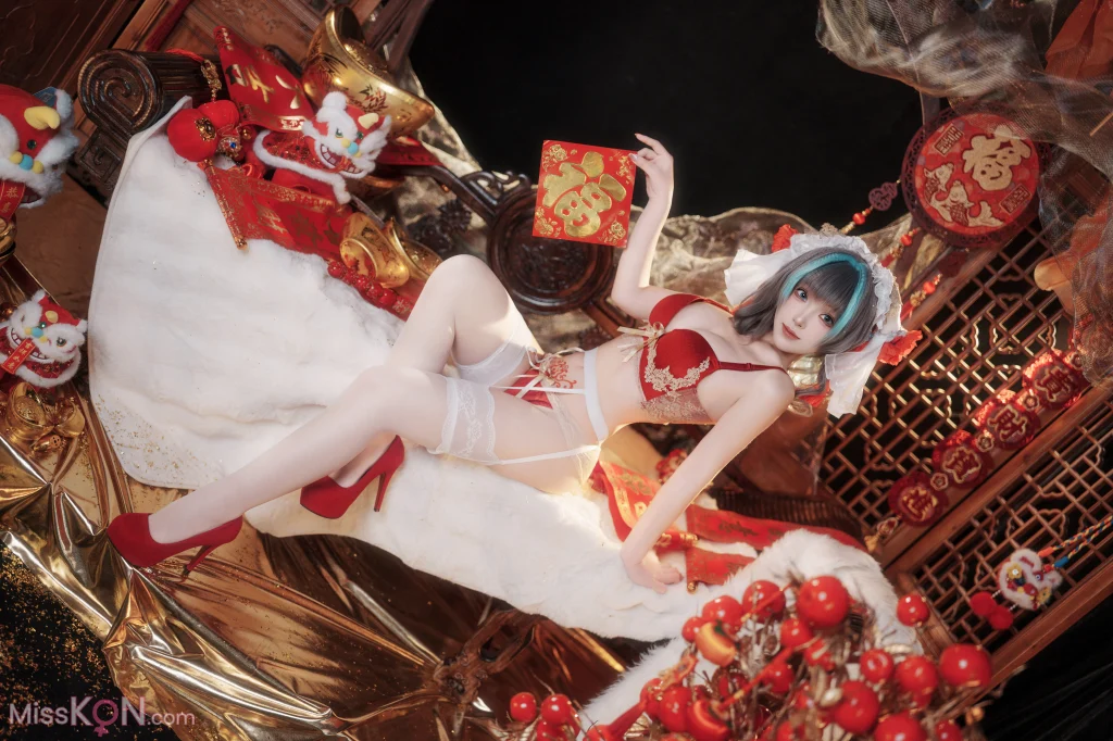 Coser@Bangni Bonnie: Azur Lane Cheshire New Year Cheongsam (81 photos + 8 videos) Coser@Bangni Bonnie: Azur Lane Cheshire New Year Cheongsam (81 photos + 8 videos)
