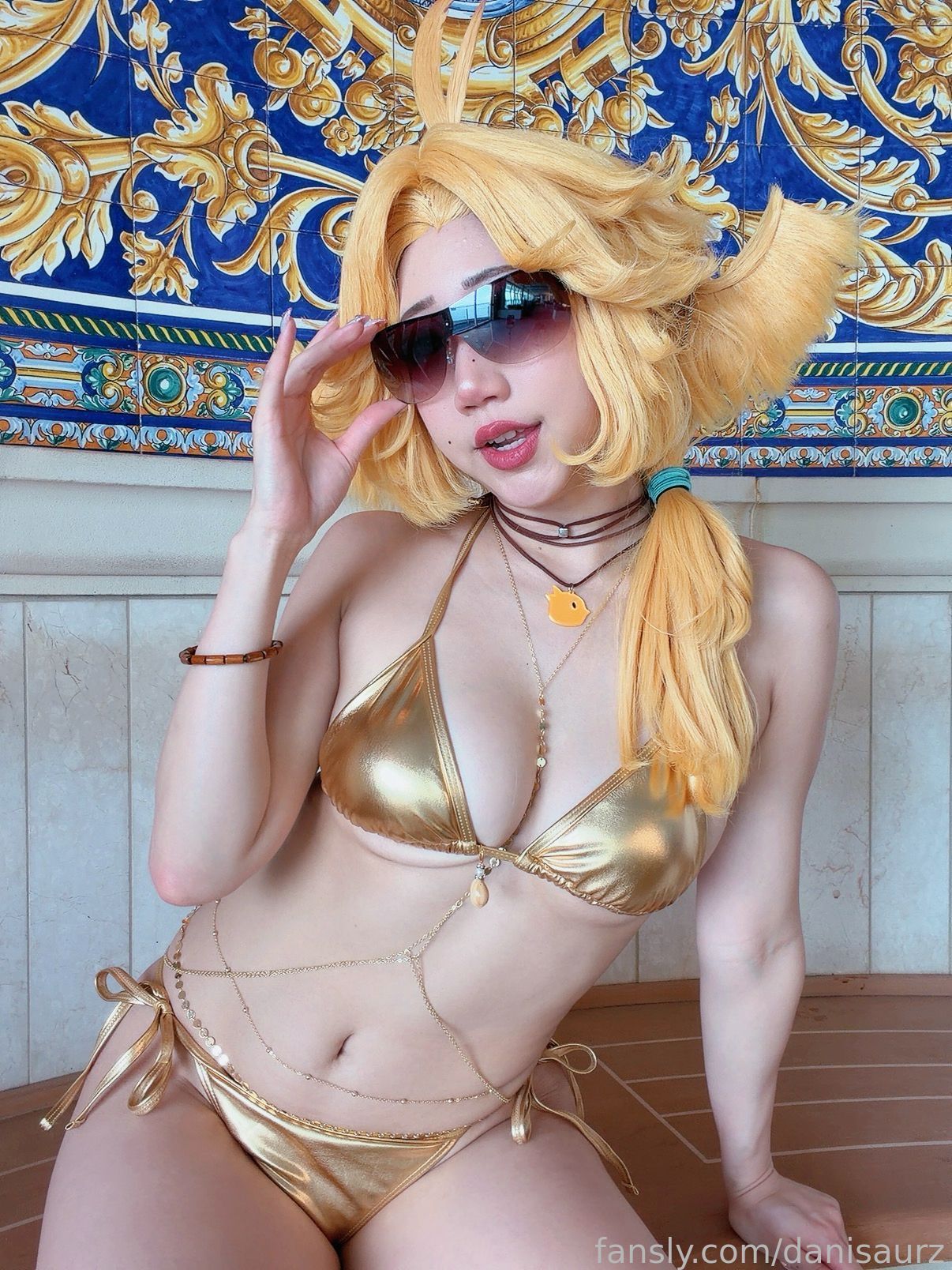 Danisaurz - Dokibird golden bikini Danisaurz - Dokibird golden bikini