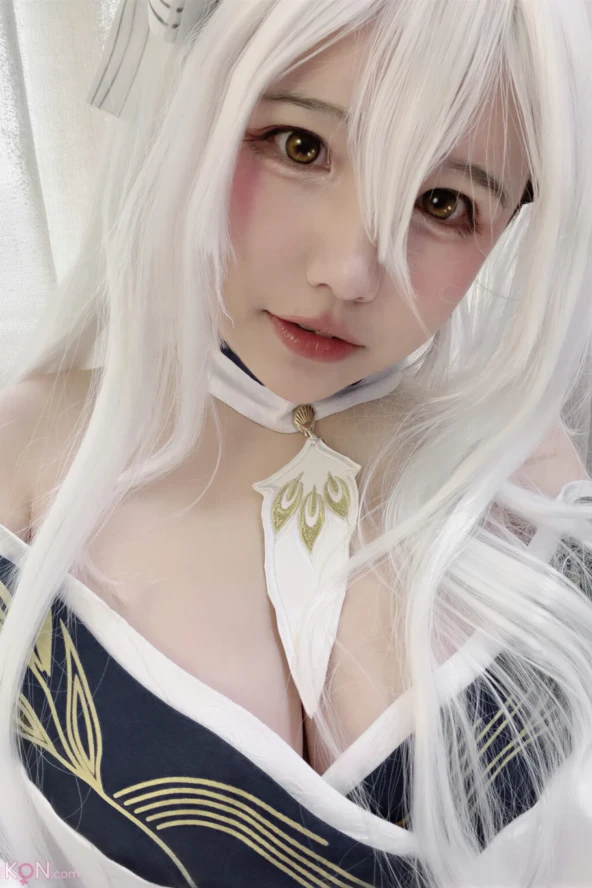 Coser@ Aban is very happy today: Azur Lane Hakuhou Kimono (60 photos + 1 video) 8 Coser@ Aban is very happy today: Azur Lane Hakuhou Kimono (60 photos + 1 video)