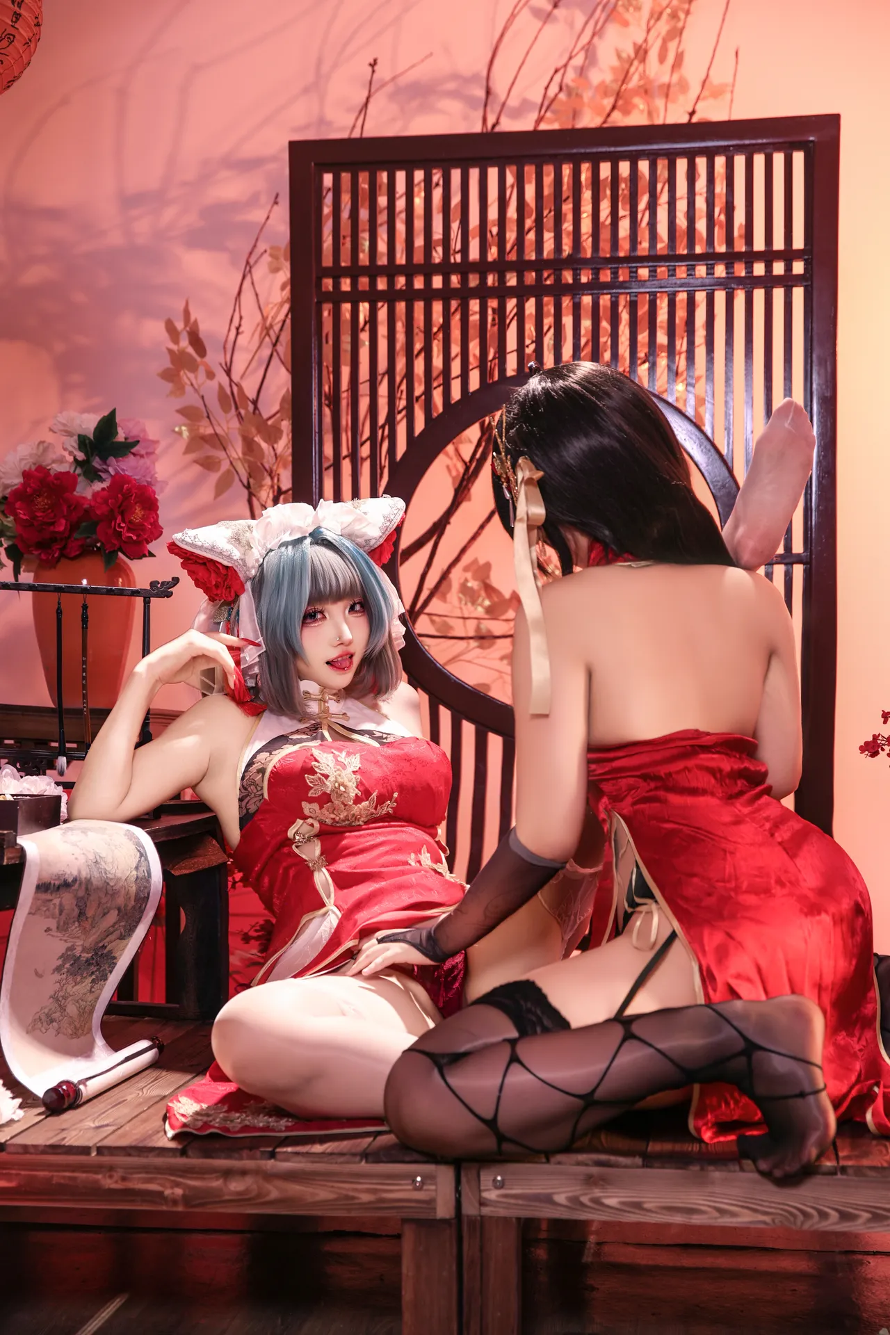 嗖嗖soso - Cheshire & Taihou Azur Lane 嗖嗖soso - Cheshire & Taihou Azur Lane
