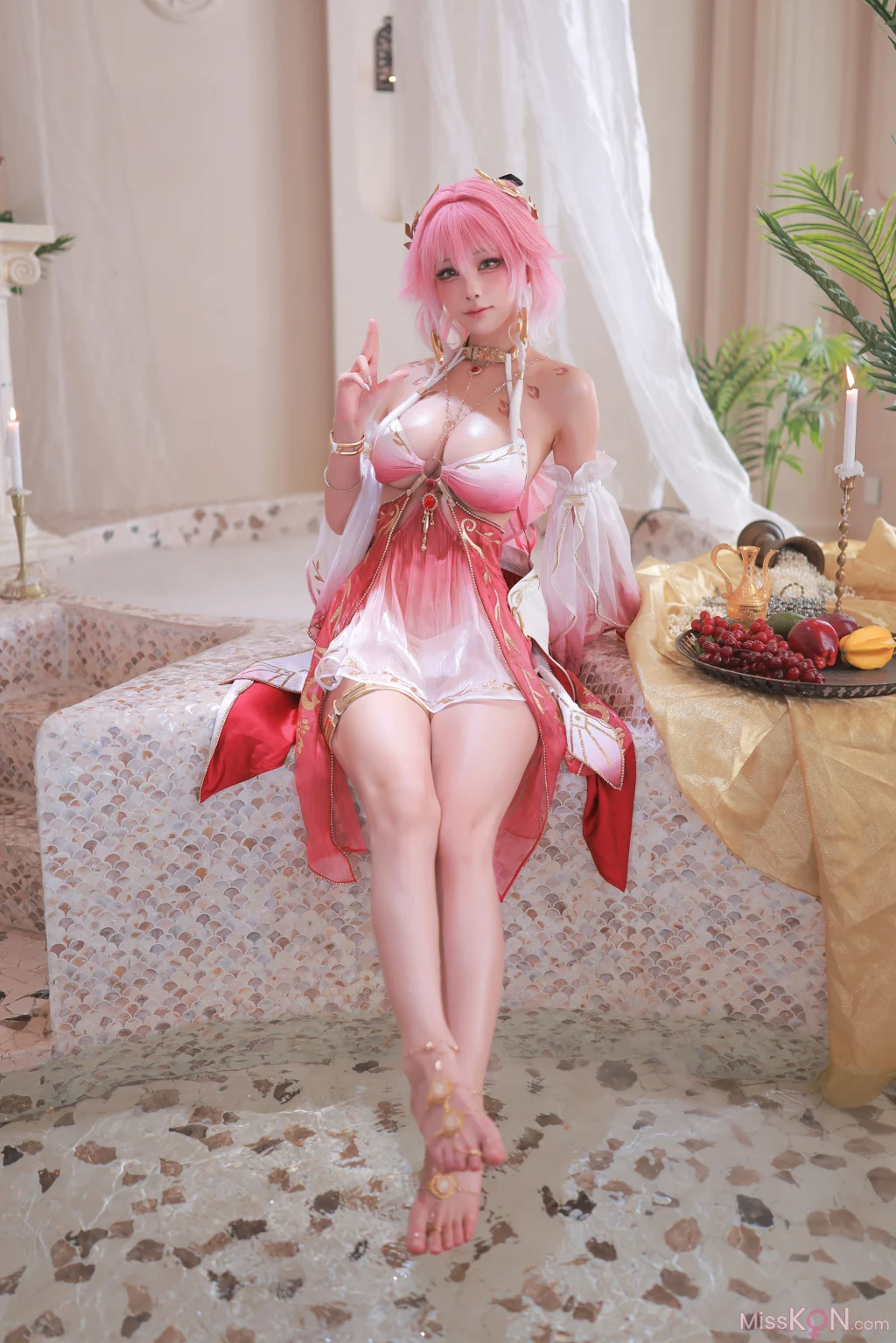 Coser@水淼Aqua: 鸣潮 长离泳装 (52 photos) Coser@水淼Aqua: 鸣潮 长离泳装 (52 photos)