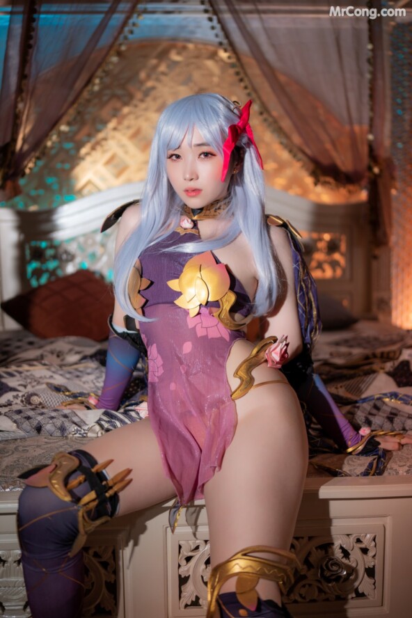 [CreamSoda] Bambi (밤비) – Cosplay Tamamo + Kama (FGO) (40 photos)