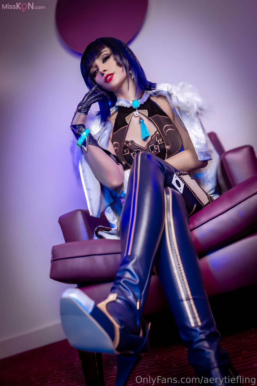 Coser@Aery Tiefling: Yelan (76 photos + 5 videos) Coser@Aery Tiefling: Yelan (76 photos + 5 videos)