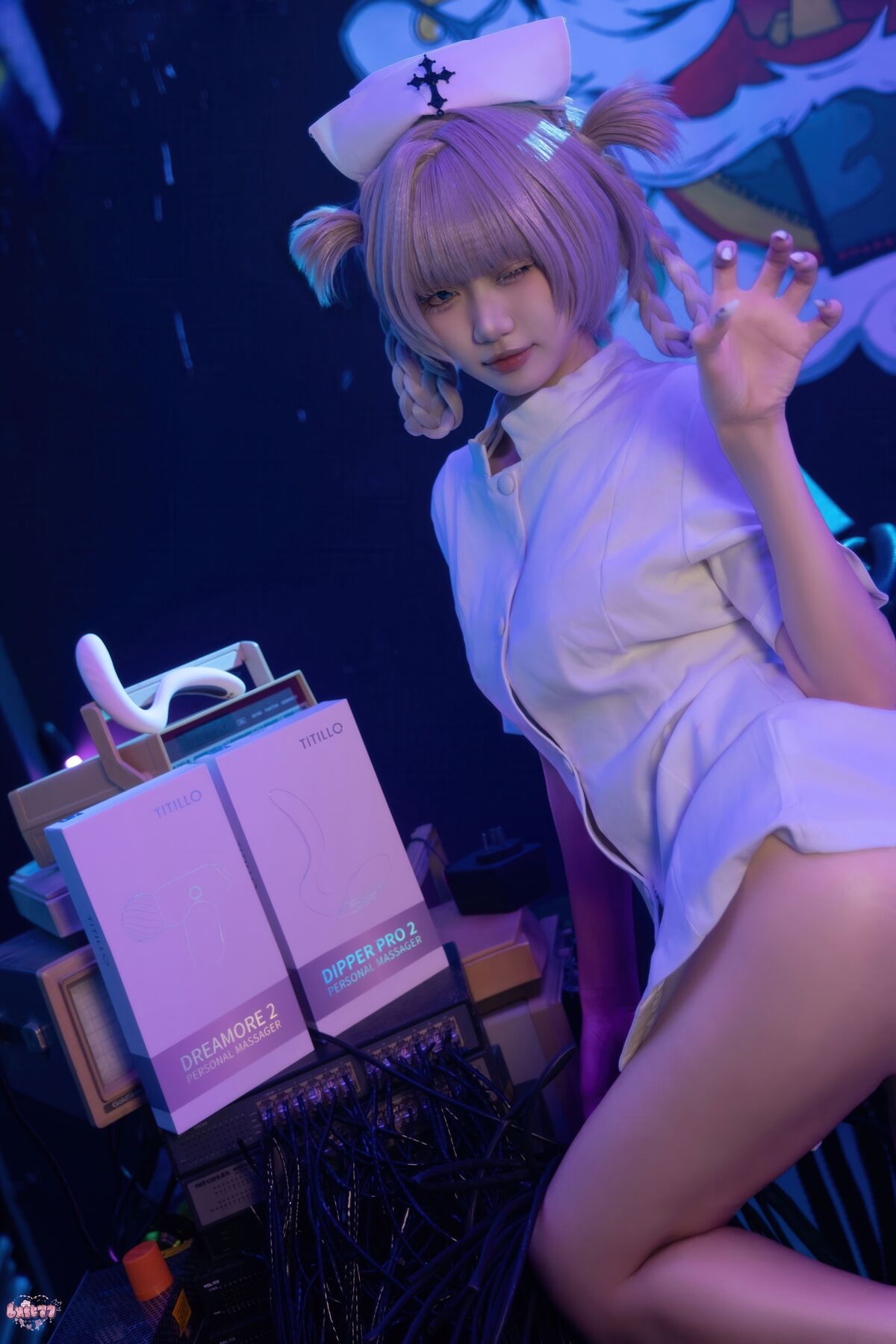 Coser@ Qiqi, Be Good - Song of the Night: Nurse Uniform Xiao Qian Part 02 (51P) Coser@ Qiqi, Be Good - Song of the Night: Nurse Uniform Xiao Qian Part 02 (51P)