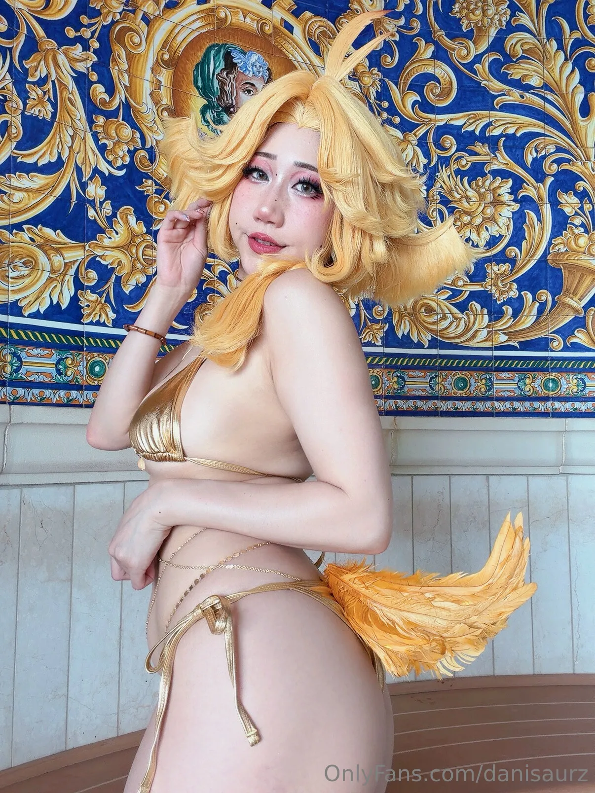 Danisaurz - Dokibird golden bikini Danisaurz - Dokibird golden bikini