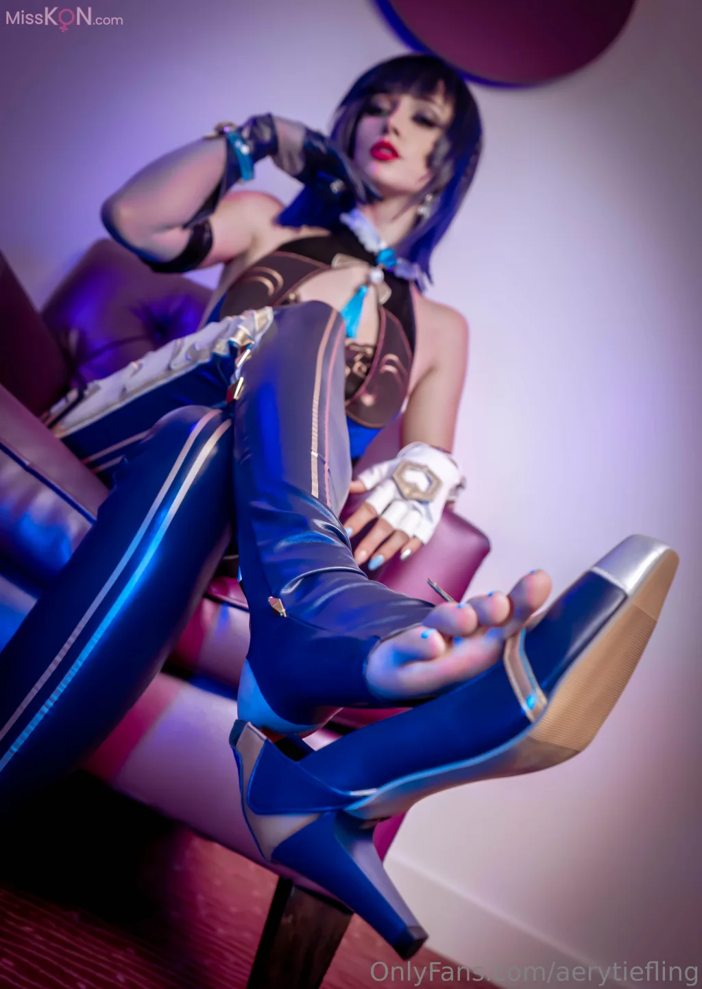 Coser@Aery Tiefling: Yelan (76 photos + 5 videos) Coser@Aery Tiefling: Yelan (76 photos + 5 videos)