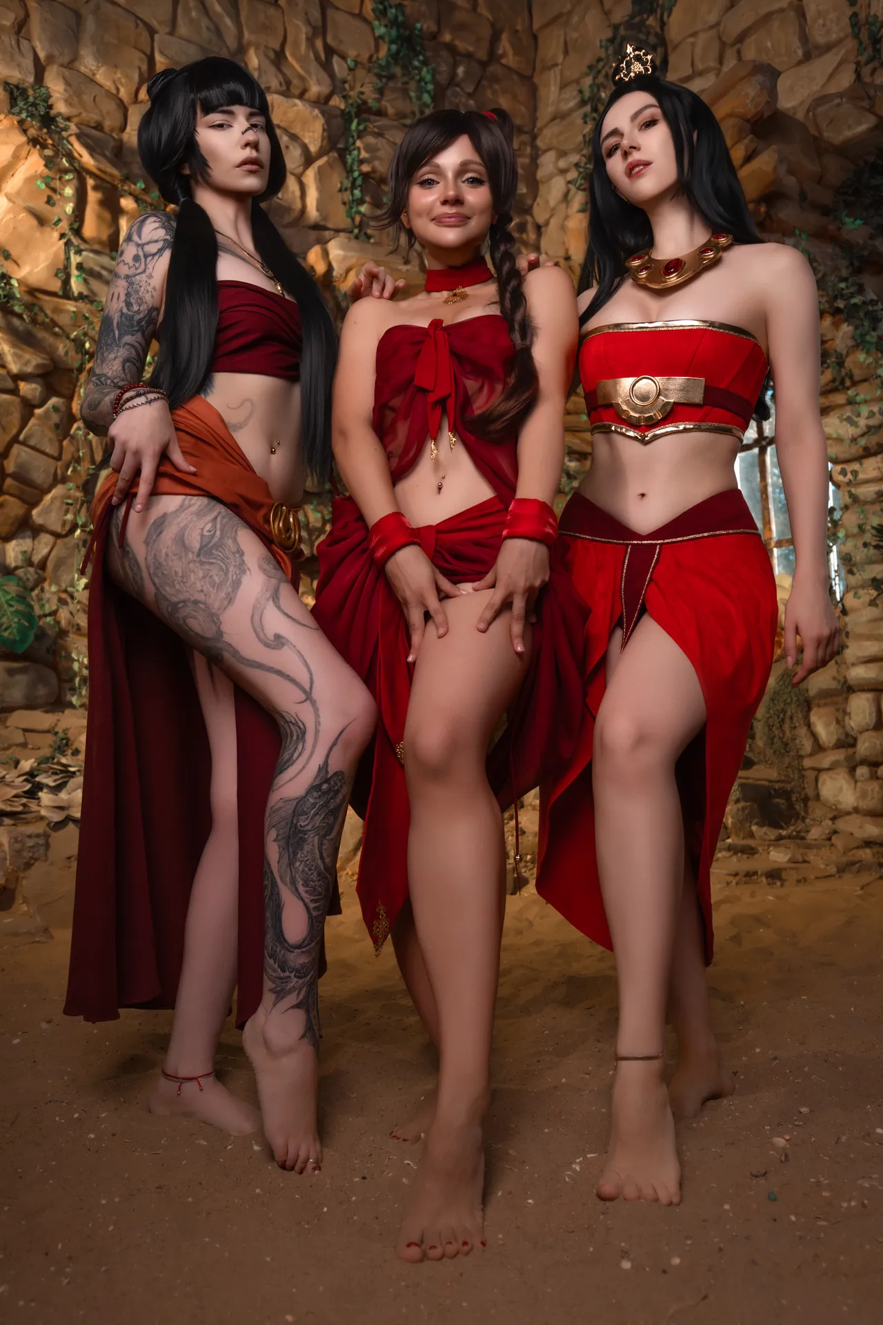 Mik Allen, Alcoholy & Bakafuwa - Azula, Mai & Ty Lee Mik Allen, Alcoholy & Bakafuwa - Azula, Mai & Ty Lee