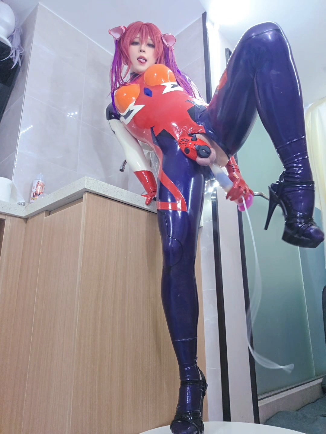 Veritablezx22 - Latex Plugsuit Marine Veritablezx22 - Latex Plugsuit Marine