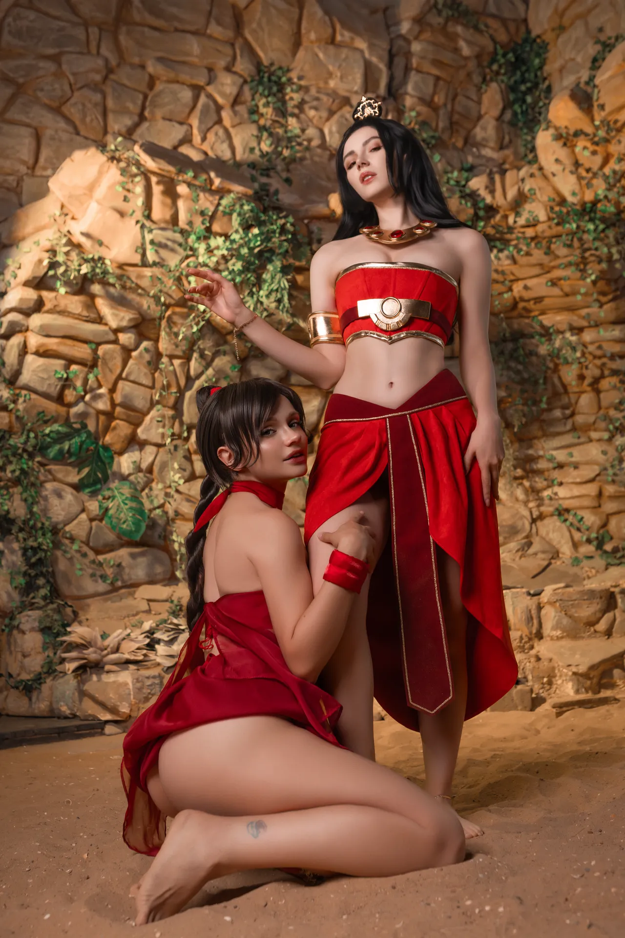 Mik Allen, Alcoholy & Bakafuwa - Azula, Mai & Ty Lee Mik Allen, Alcoholy & Bakafuwa - Azula, Mai & Ty Lee