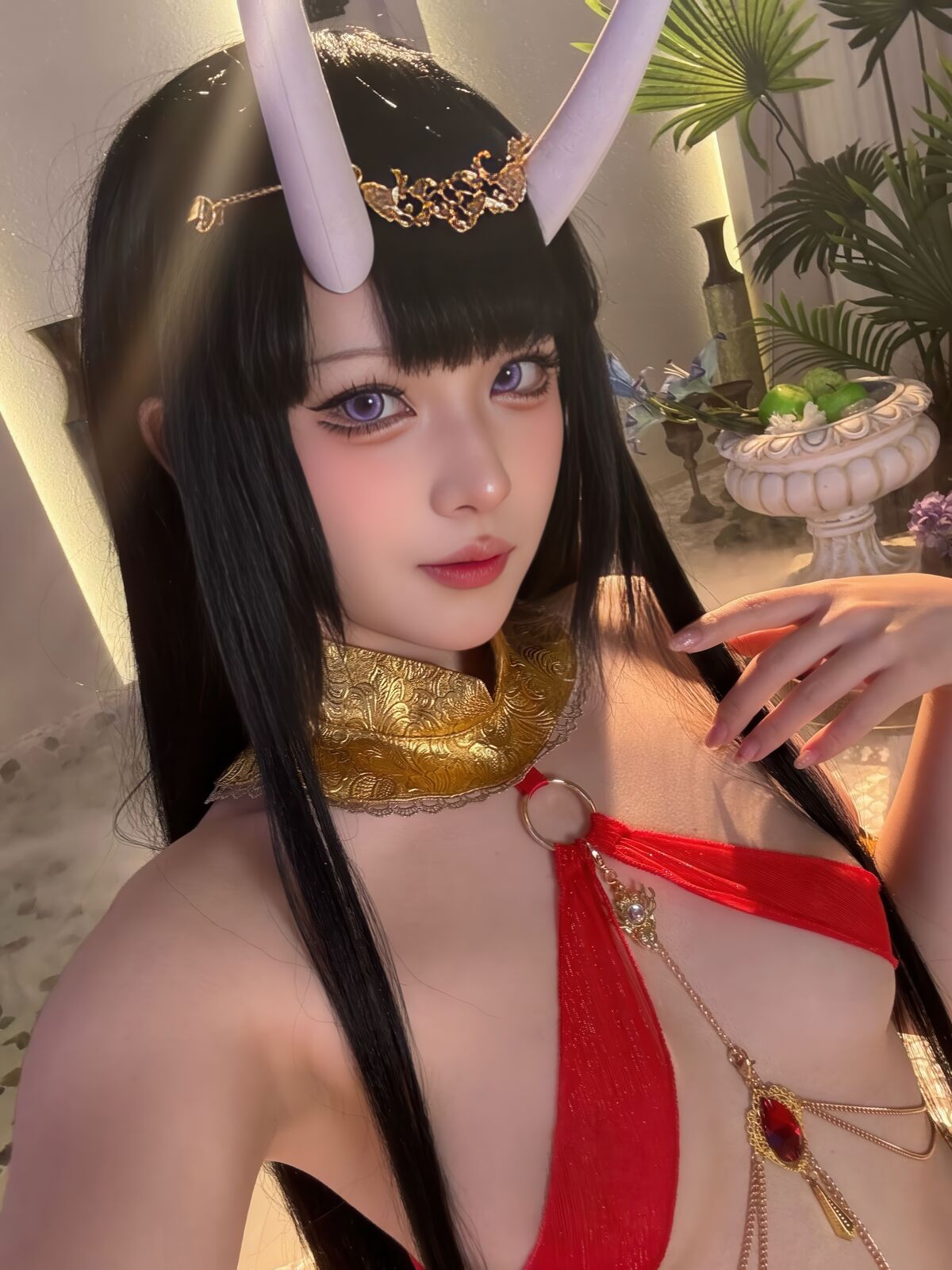 Coser@ Yuyu - Azur Lane Noshiro Red Veil Bath Shadow (81P) Coser@ Yuyu - Azur Lane Noshiro Red Veil Bath Shadow (81P)