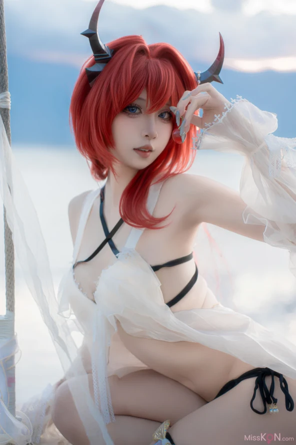 Coser@ Paper Joy Etsu_ko: Arknights Syltel Swimsuit (37 photos) 2 Coser@ Paper Joy Etsu_ko: Arknights Syltel Swimsuit (37 photos)