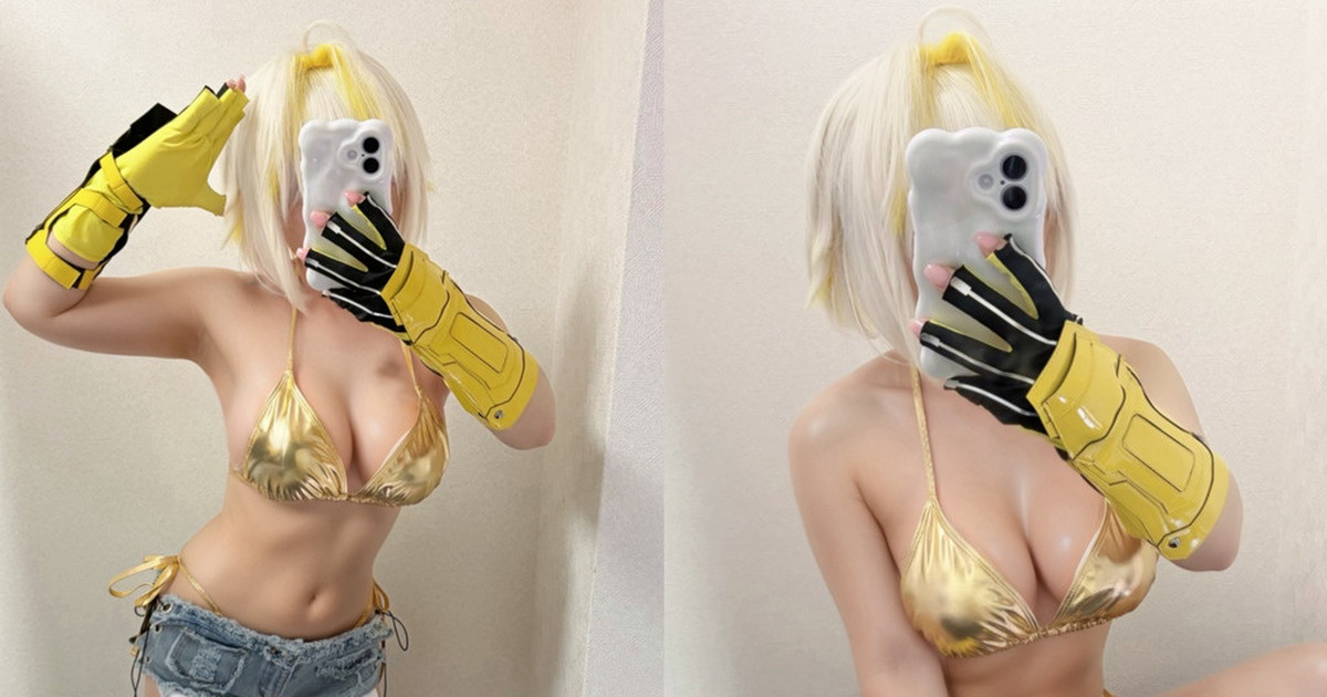 初音ひとり - Elegg gold bikini 初音ひとり - Elegg gold bikini