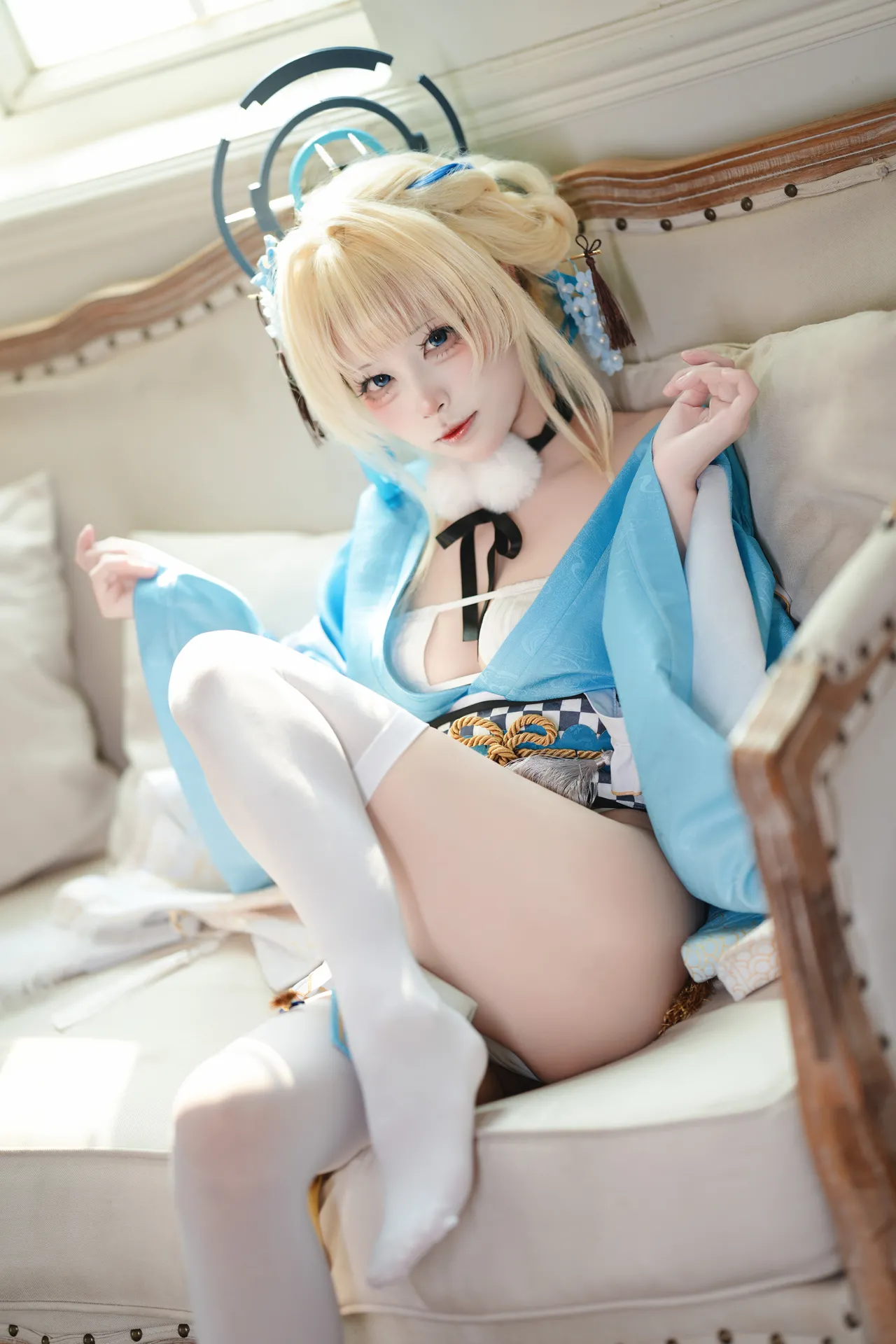 Three unmanned figures - Blue Archive Asuka Matomi Three unmanned figures - Blue Archive Asuka Matomi