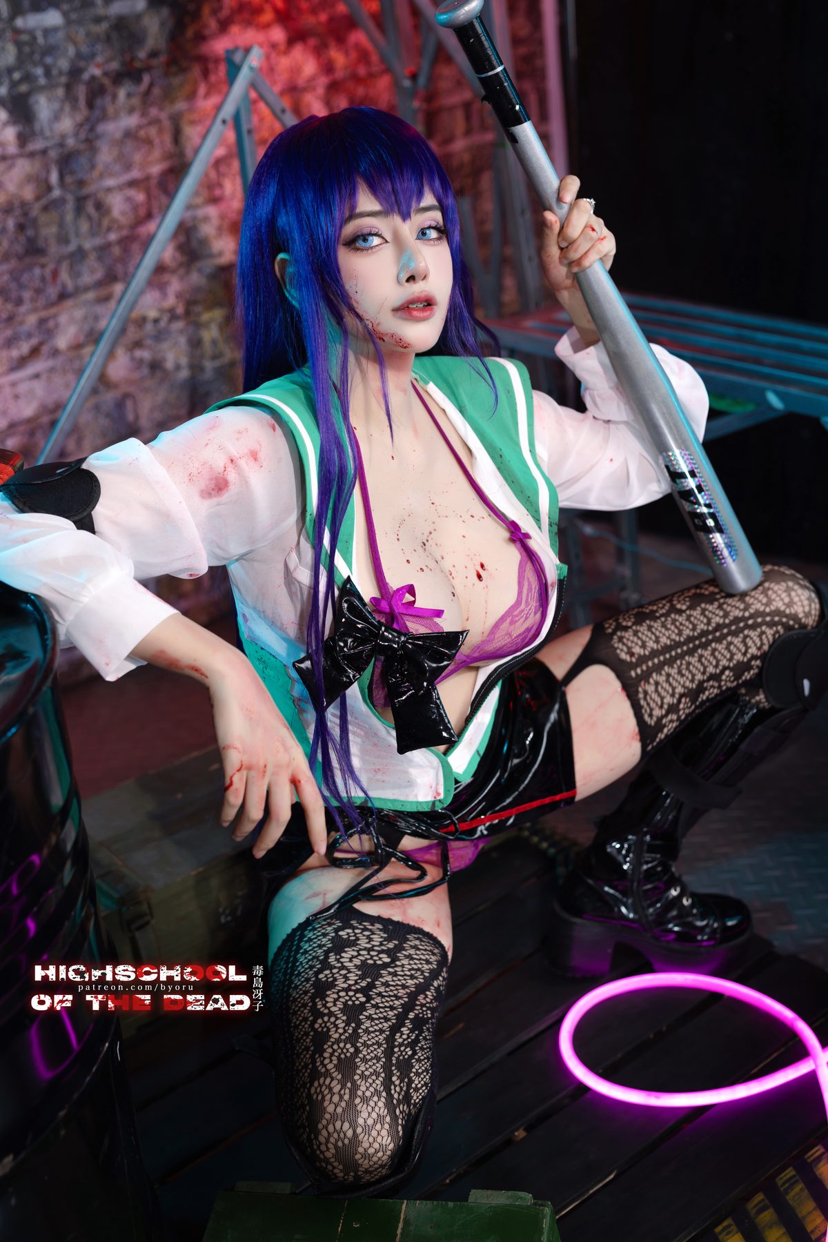 Coser@Byoru - Saeko Busujima Coser@Byoru - Saeko Busujima